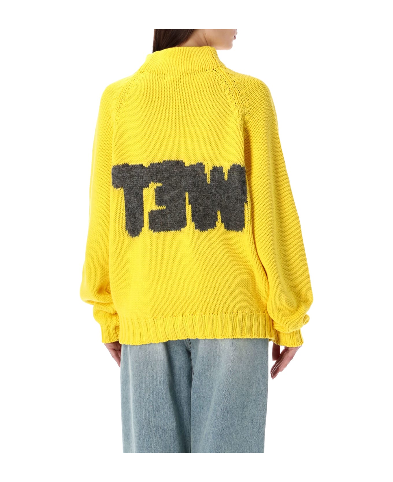 ERL Wet Sweater - YELLOW