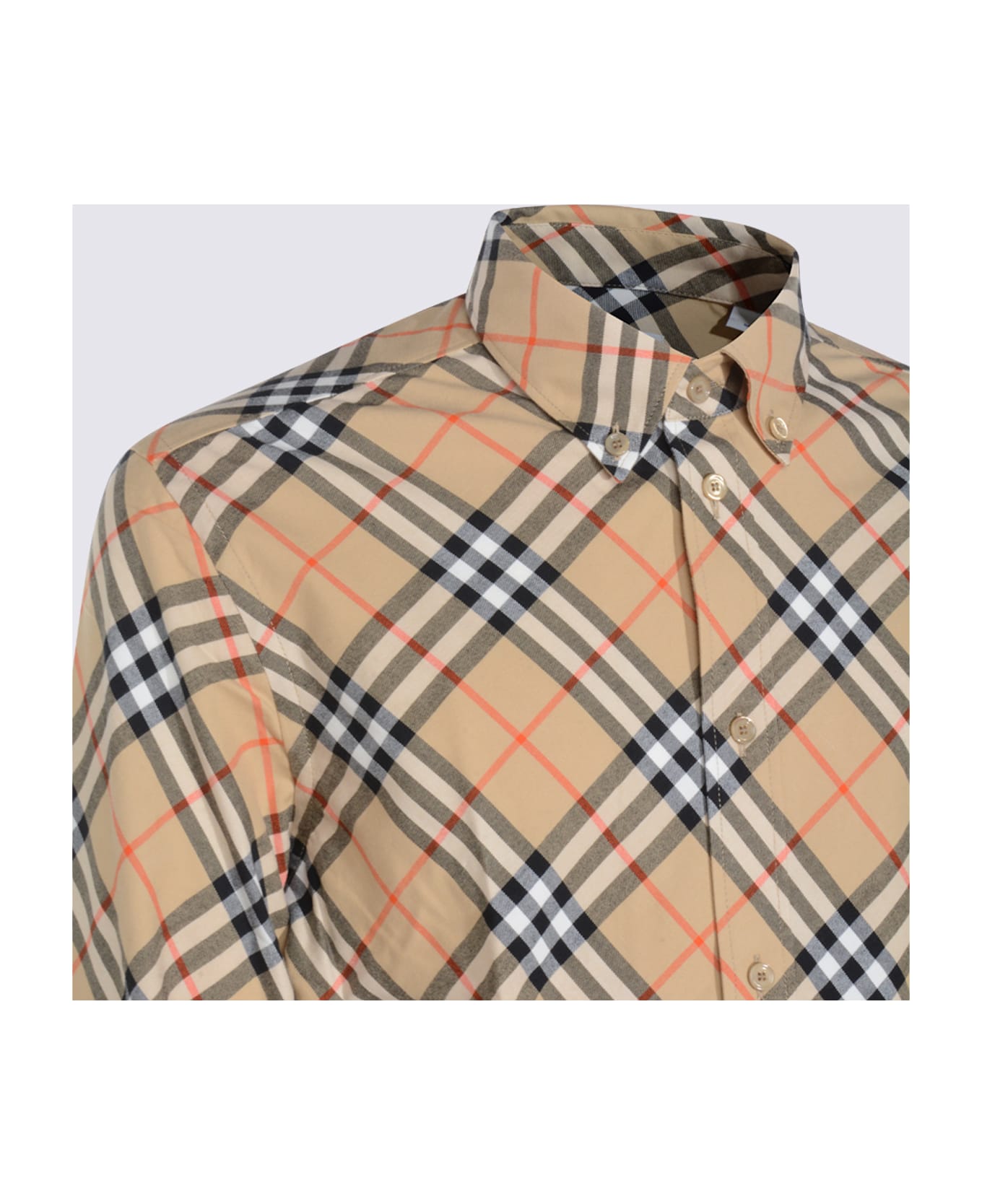 Burberry Beige Cotton Roan Shirt - Beige