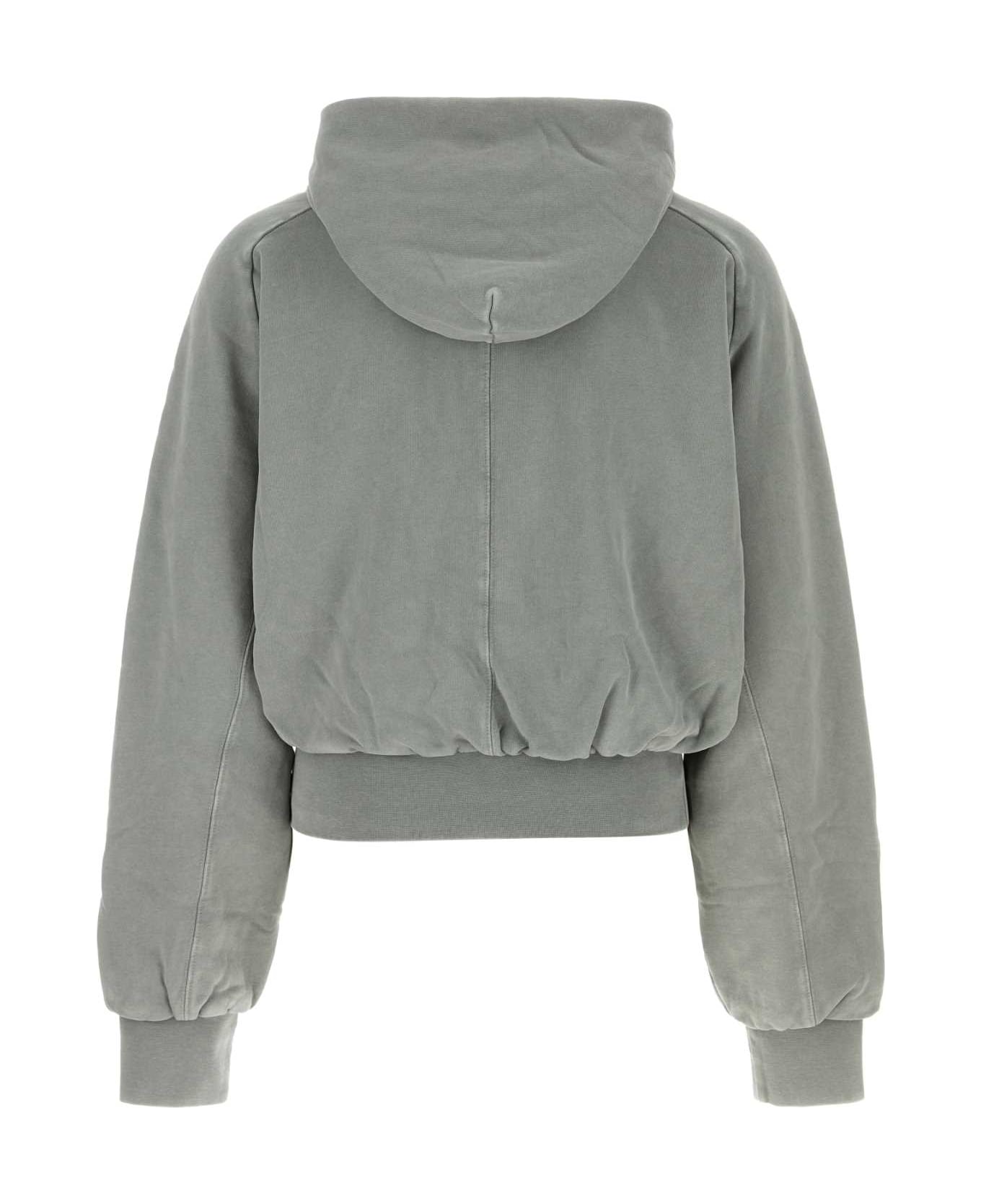 Entire Studios Dove Grey Cotton Sweatshirt - RHINO