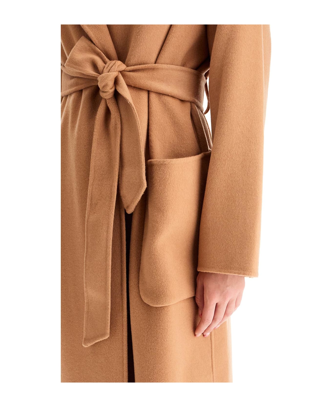 Ivy Oak Celia Edie Hooded Coat - GOLDEN CAMEL (Beige)