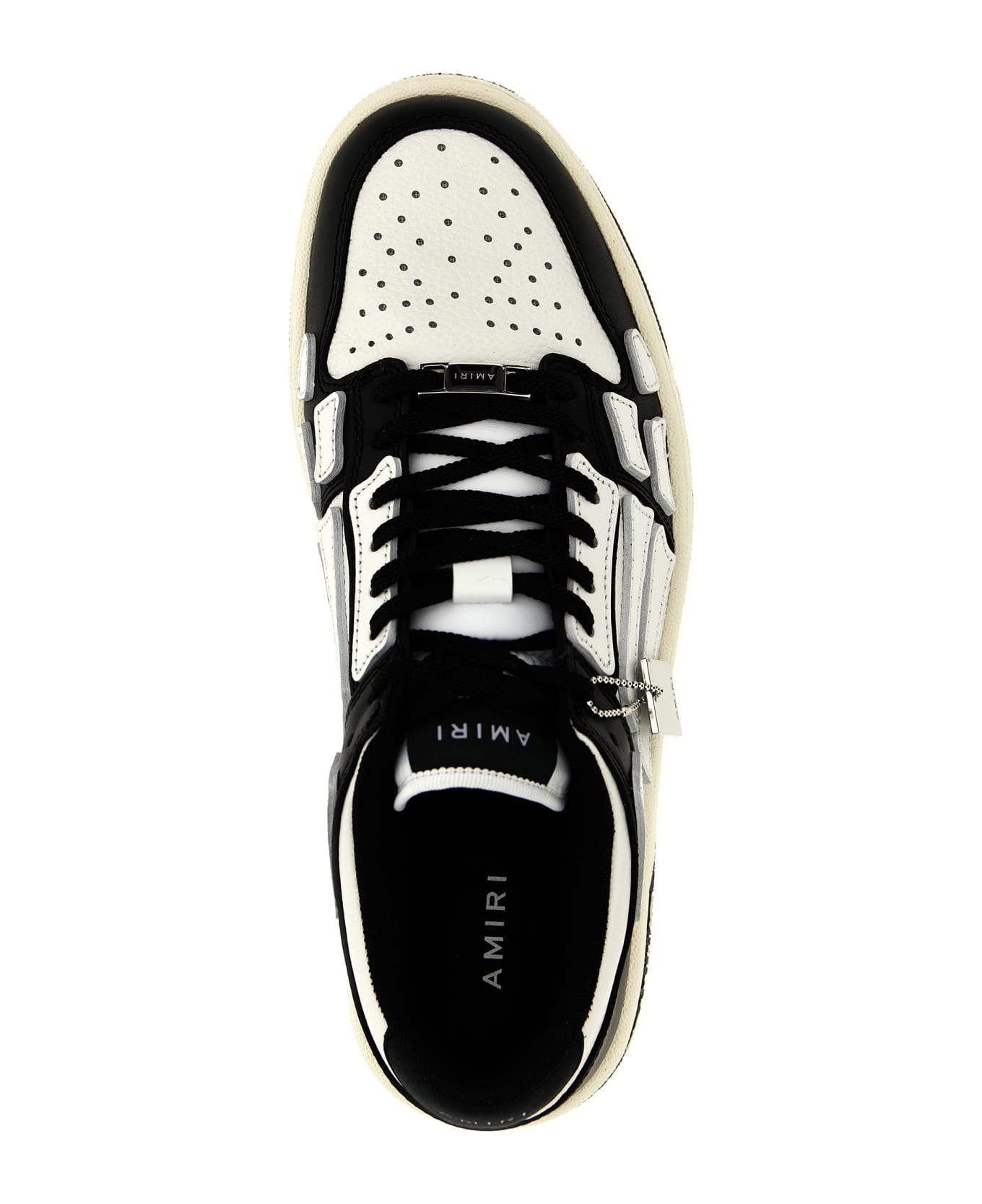 AMIRI 'skeltop Low' Sneakers - White/Black