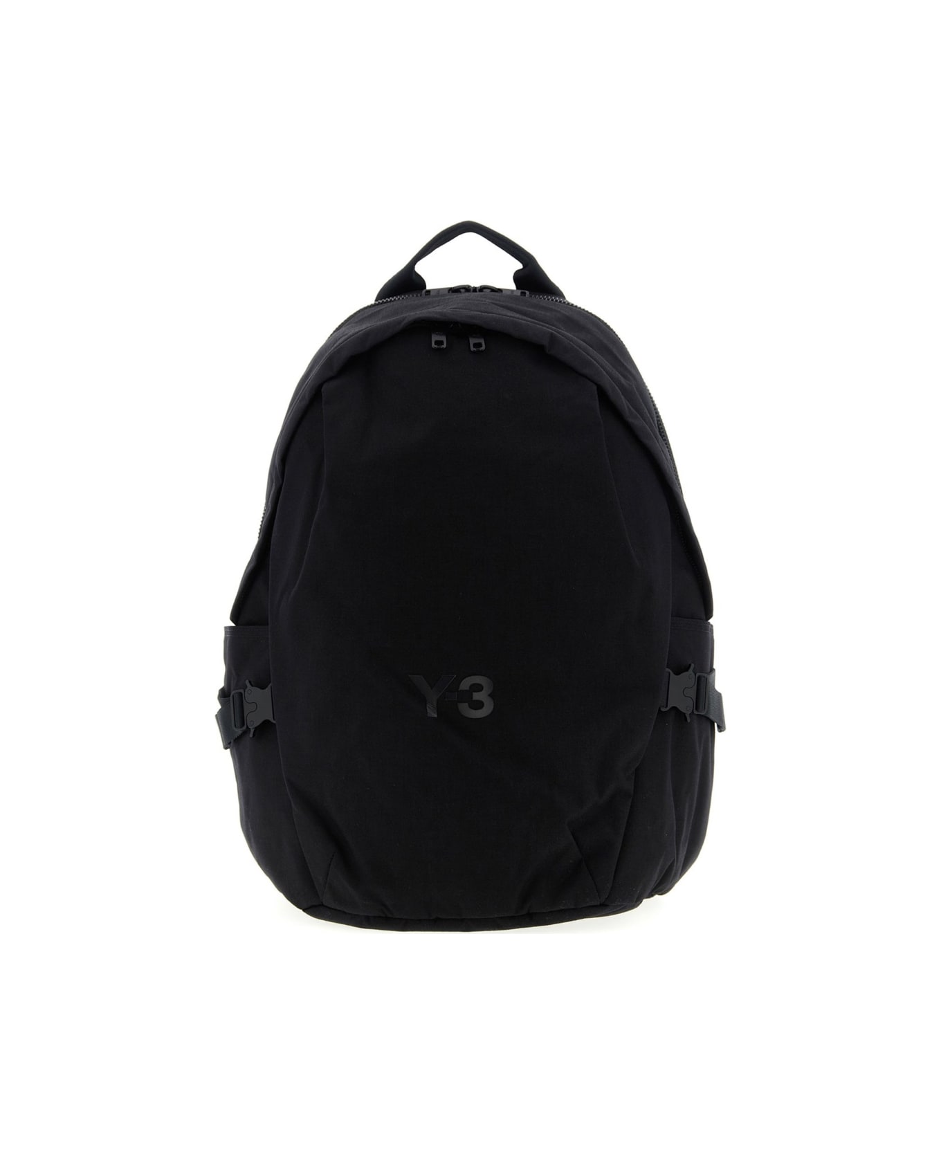 Y-3 Backpack With Logo - BLACK
