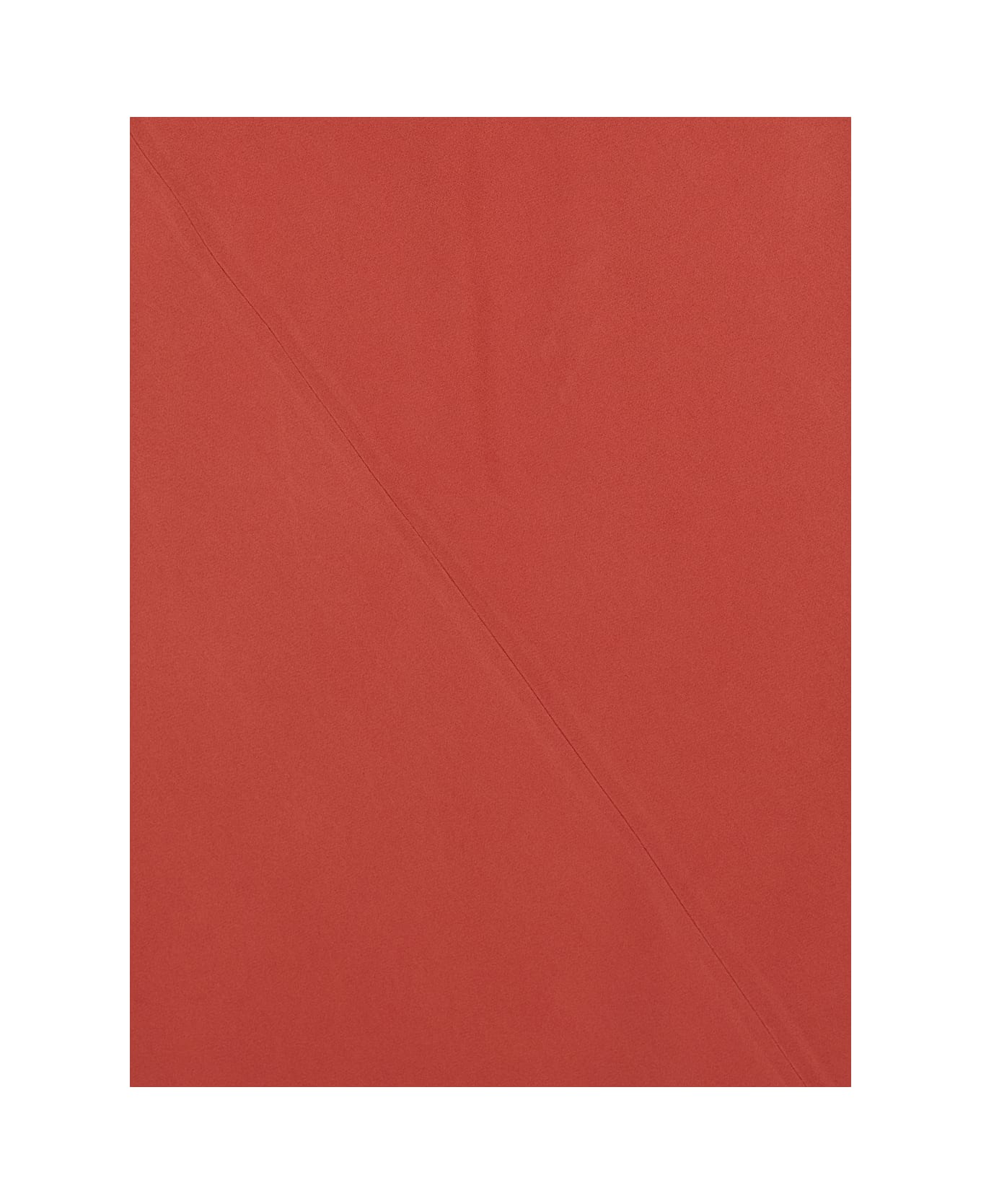 Antonelli 
mara
 Red Long Dress With Boat Neckline And Side Slit In Viscose Blend Woman - Red