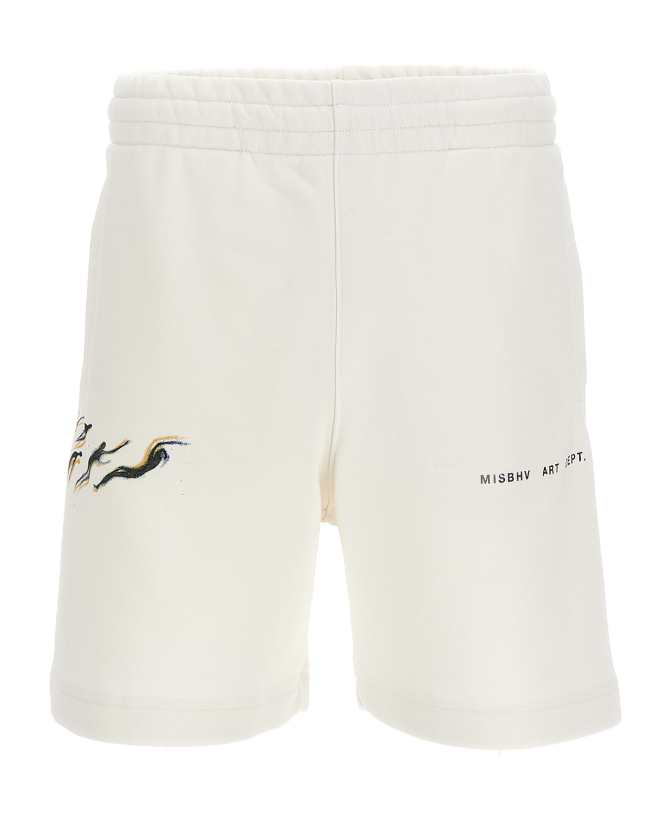 MISBHV Art Department Bermuda Shorts - White