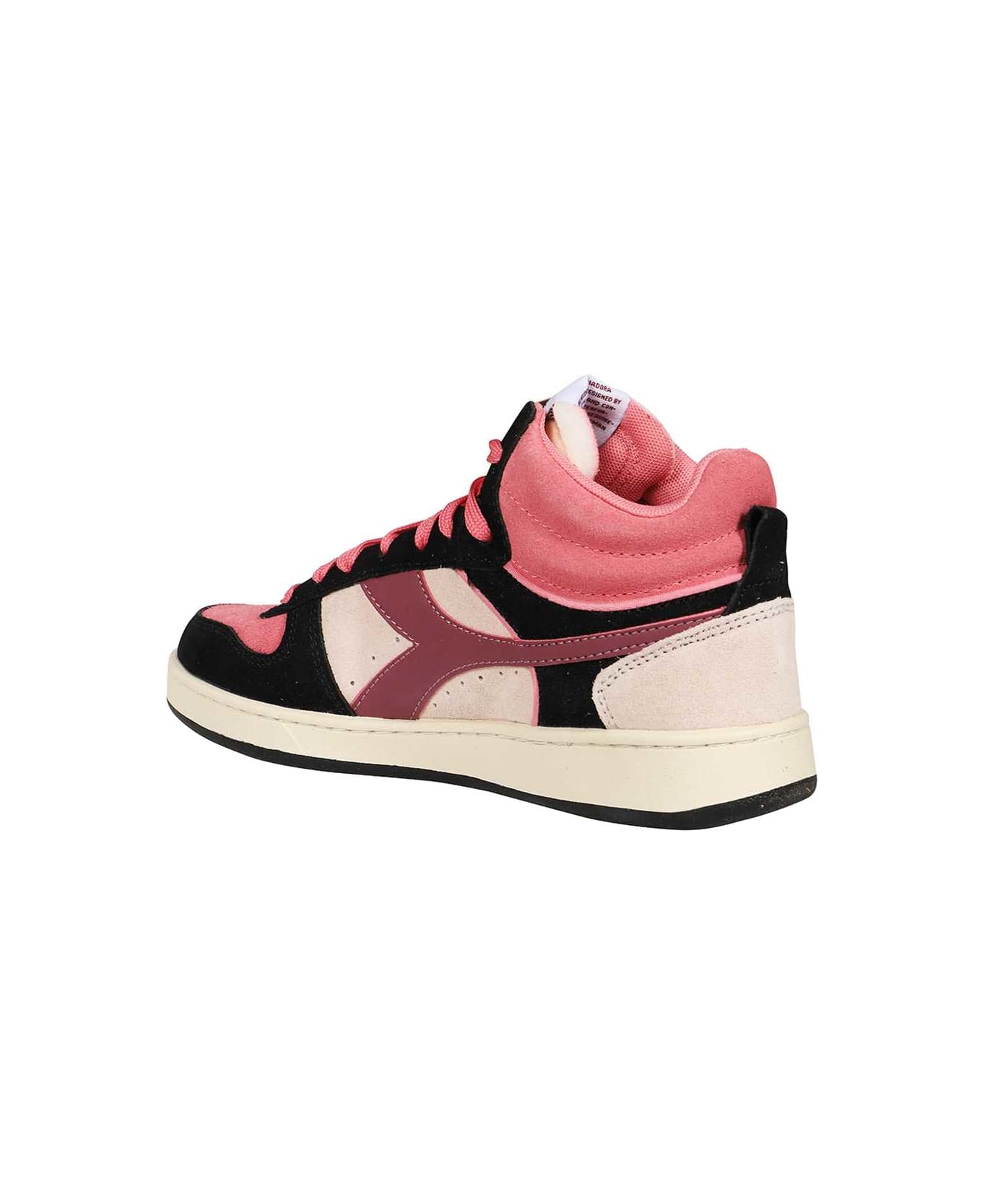 Diadora Suede High-top Sneakers - Pink スニーカー