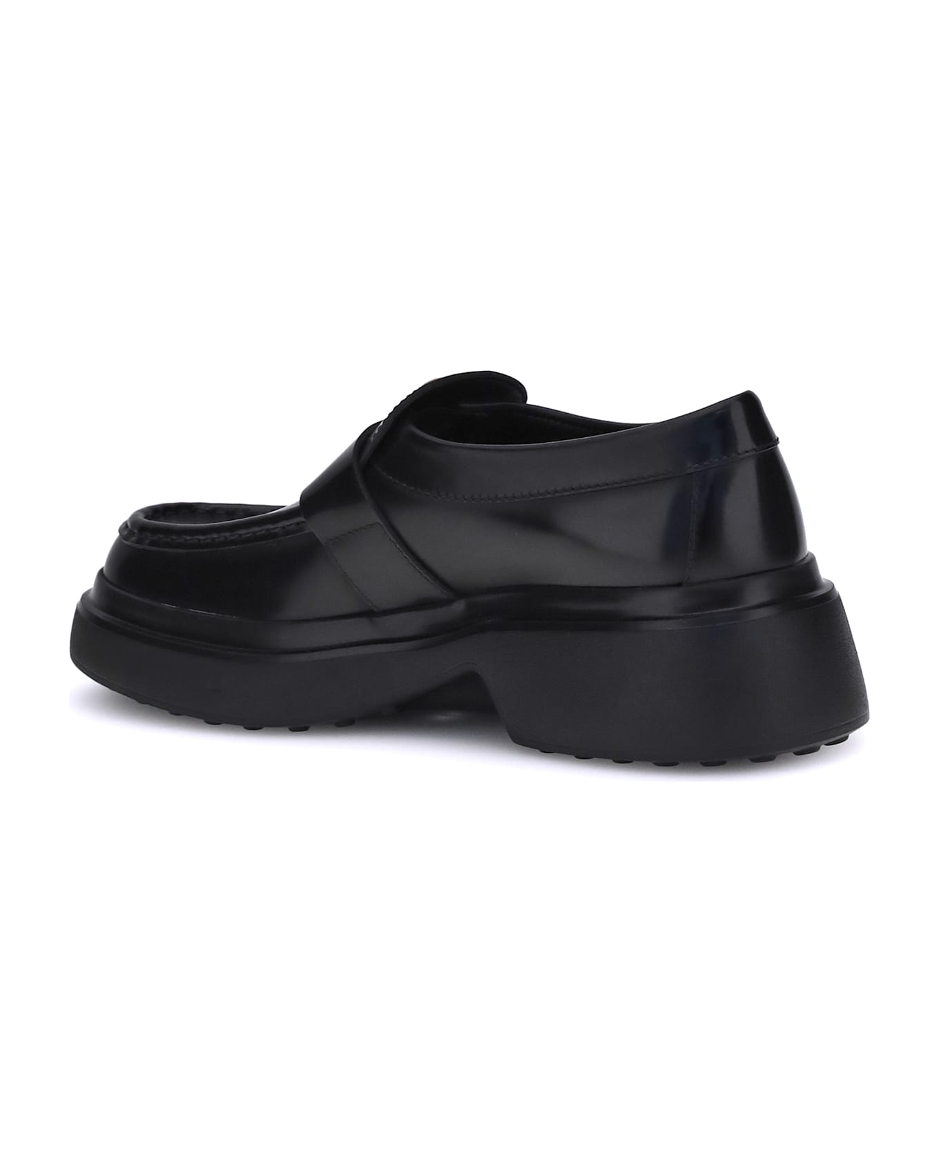 Tod
s Rings Leather Loafers