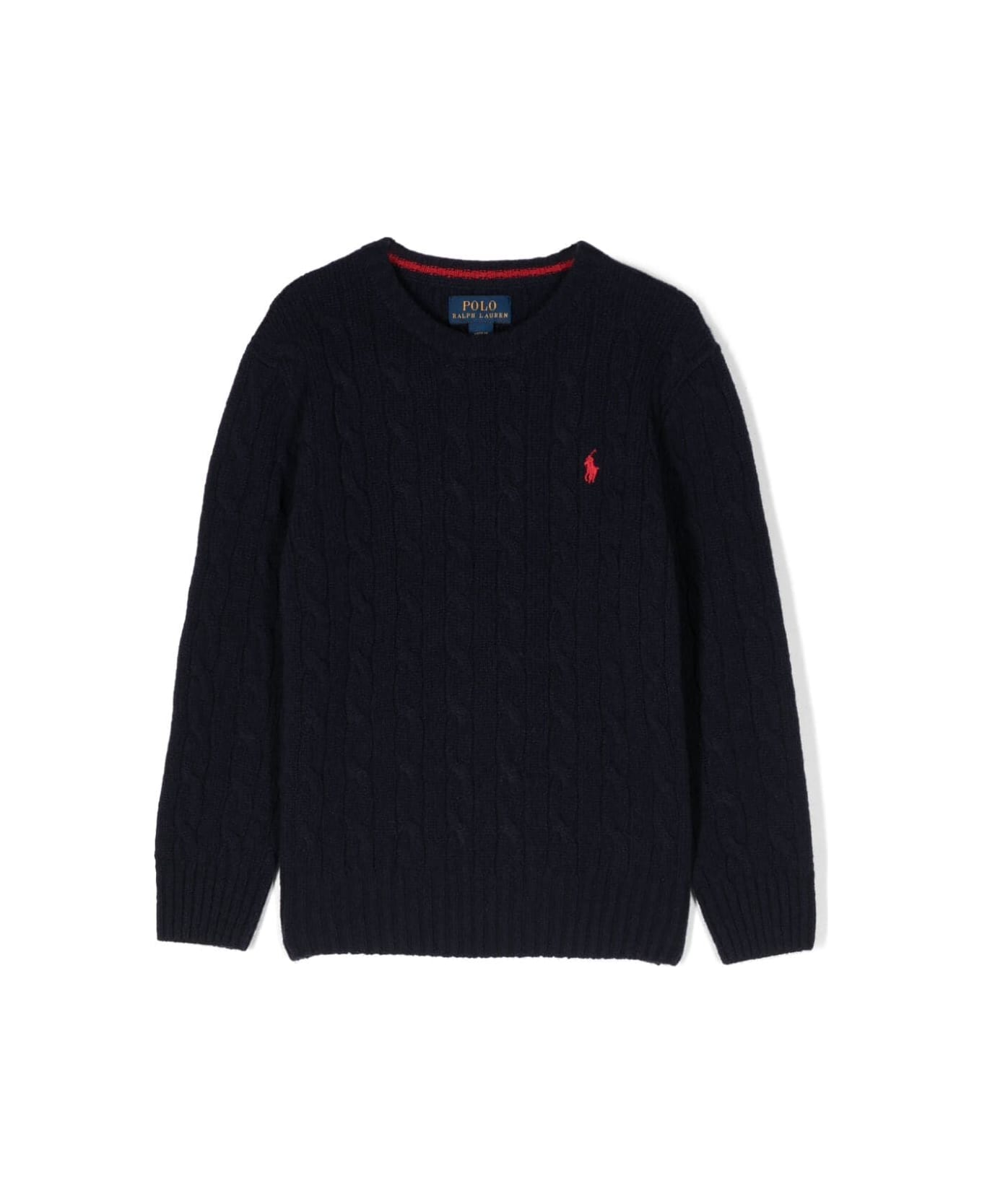 Polo Ralph Lauren Ls Cn Po Sweater Pullover - Red
