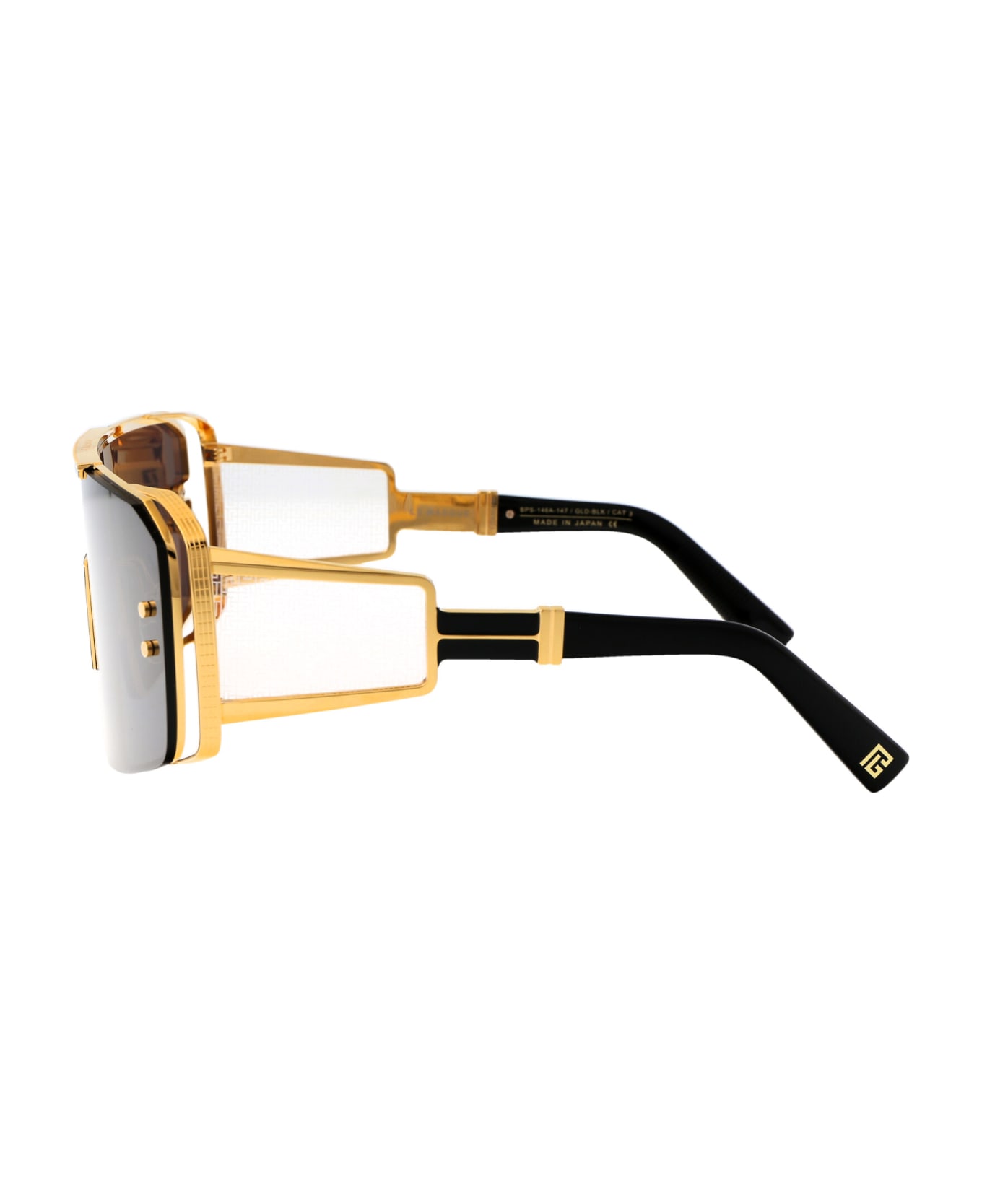 Balmain Le Masque Sunglasses - 146A 146A GLD - BLK