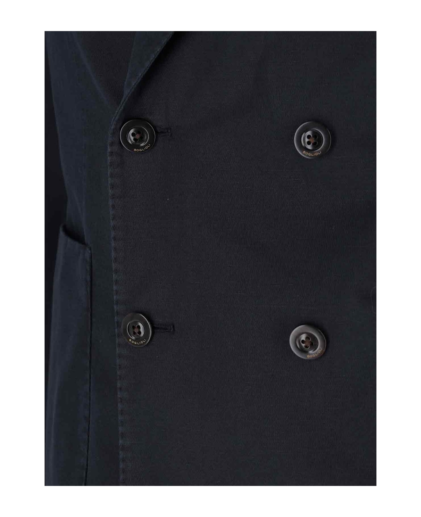 Boglioli Double-breasted Blazer - Blue
