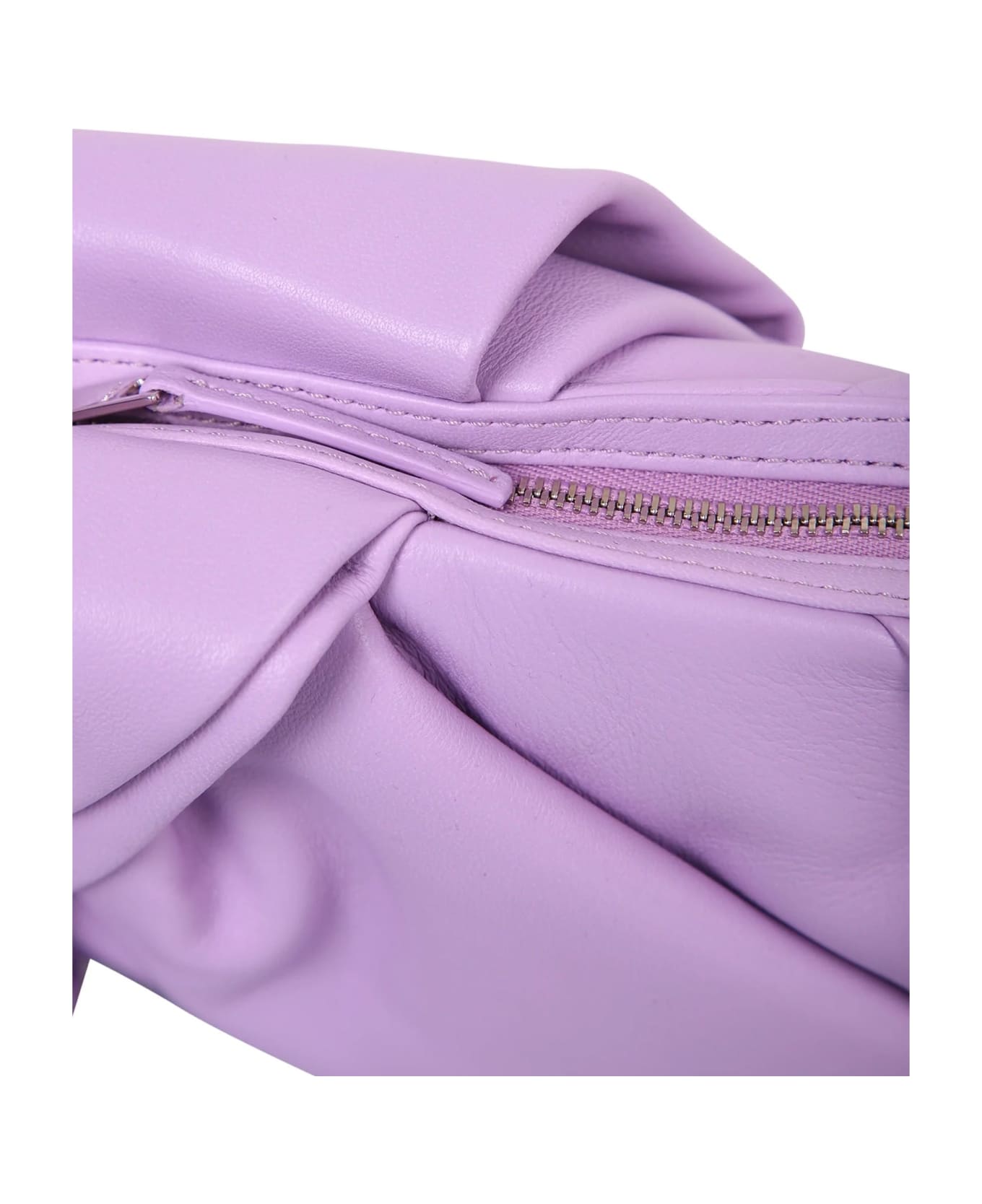 AMBUSH Leather Clutch Bag - Purple