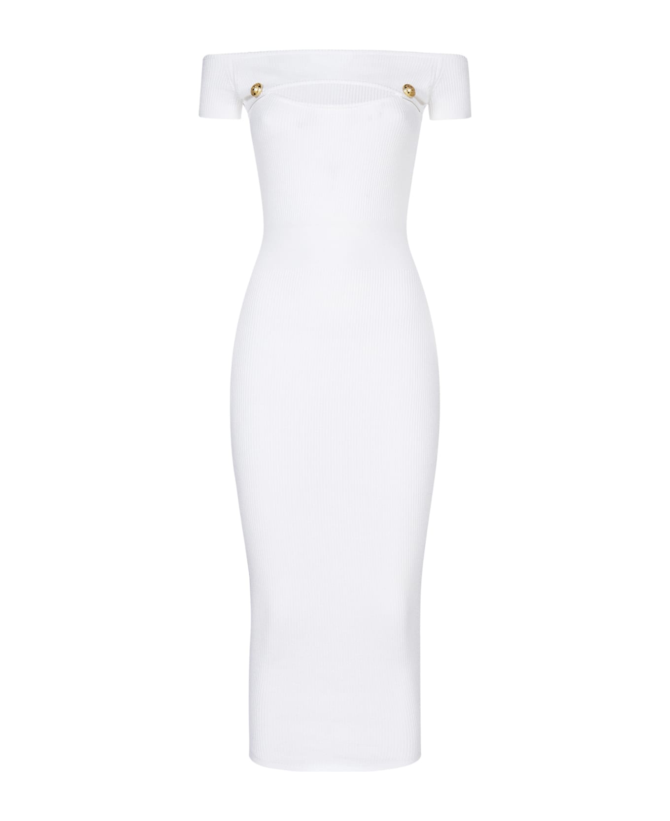 Balmain Dress - Blanc