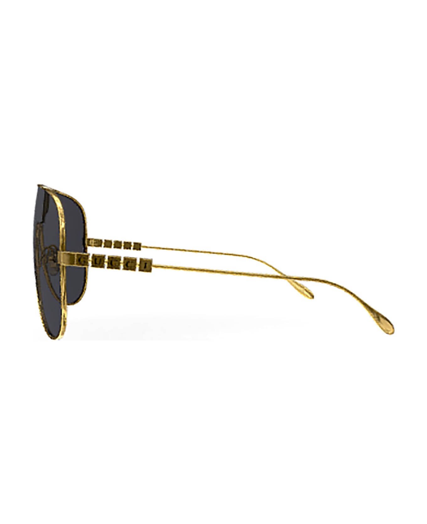 Gucci Eyewear GG1436S Sunglasses - Gold Gold Grey サングラス