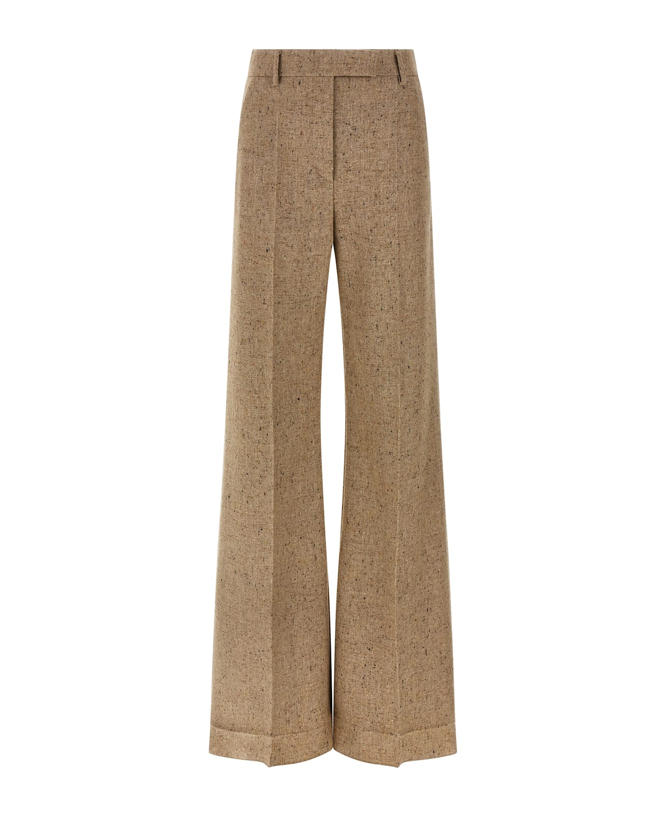 Valentino Garavani Pants With Natte
 Button - Beige
