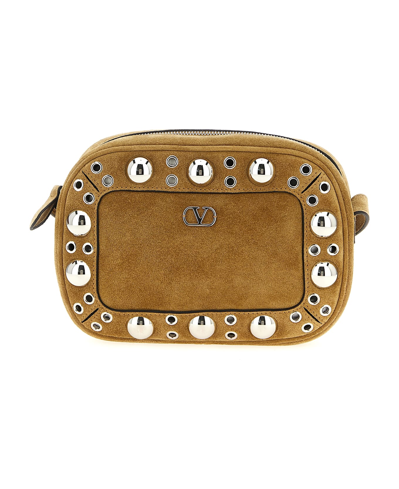 Valentino Garavani 
nellcôte
 Shoulder Bag - Beige