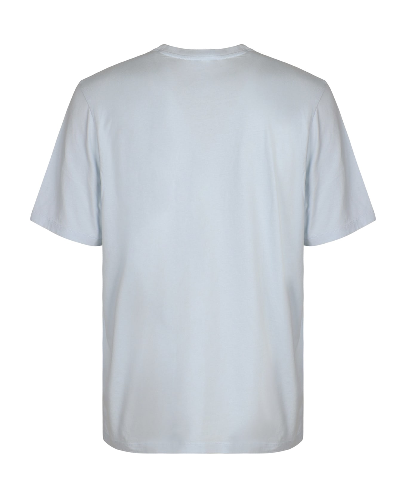 Maison Kitsuné Cotton Crew-neck T-shirt - Light Blue
