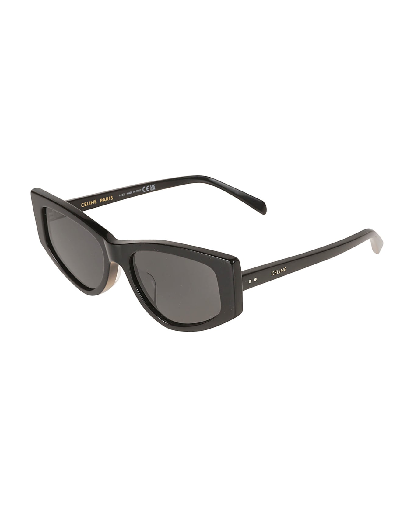 Celine Curve Square Sunglasses - Black