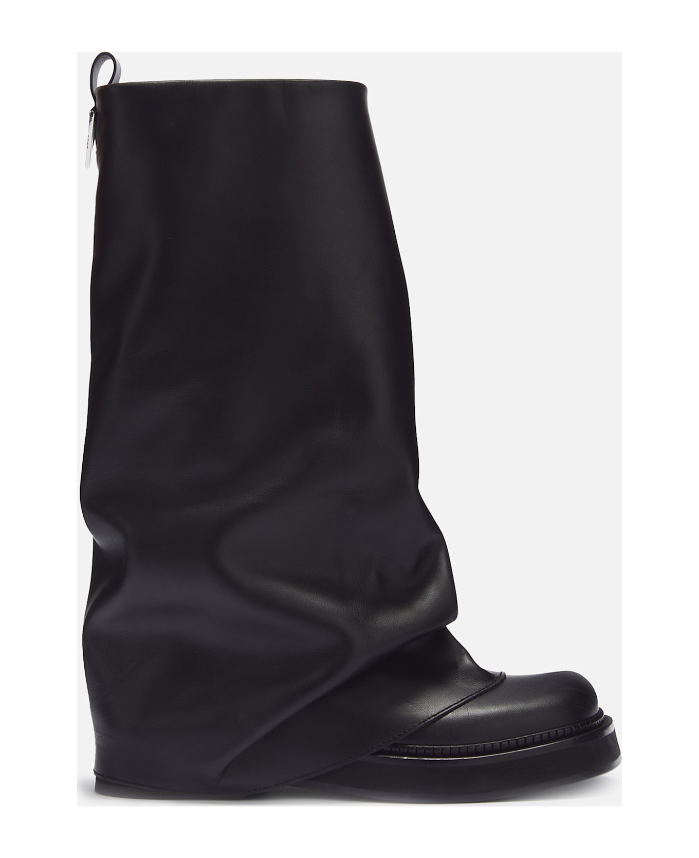 The Attico Robin Combat Boot - Black