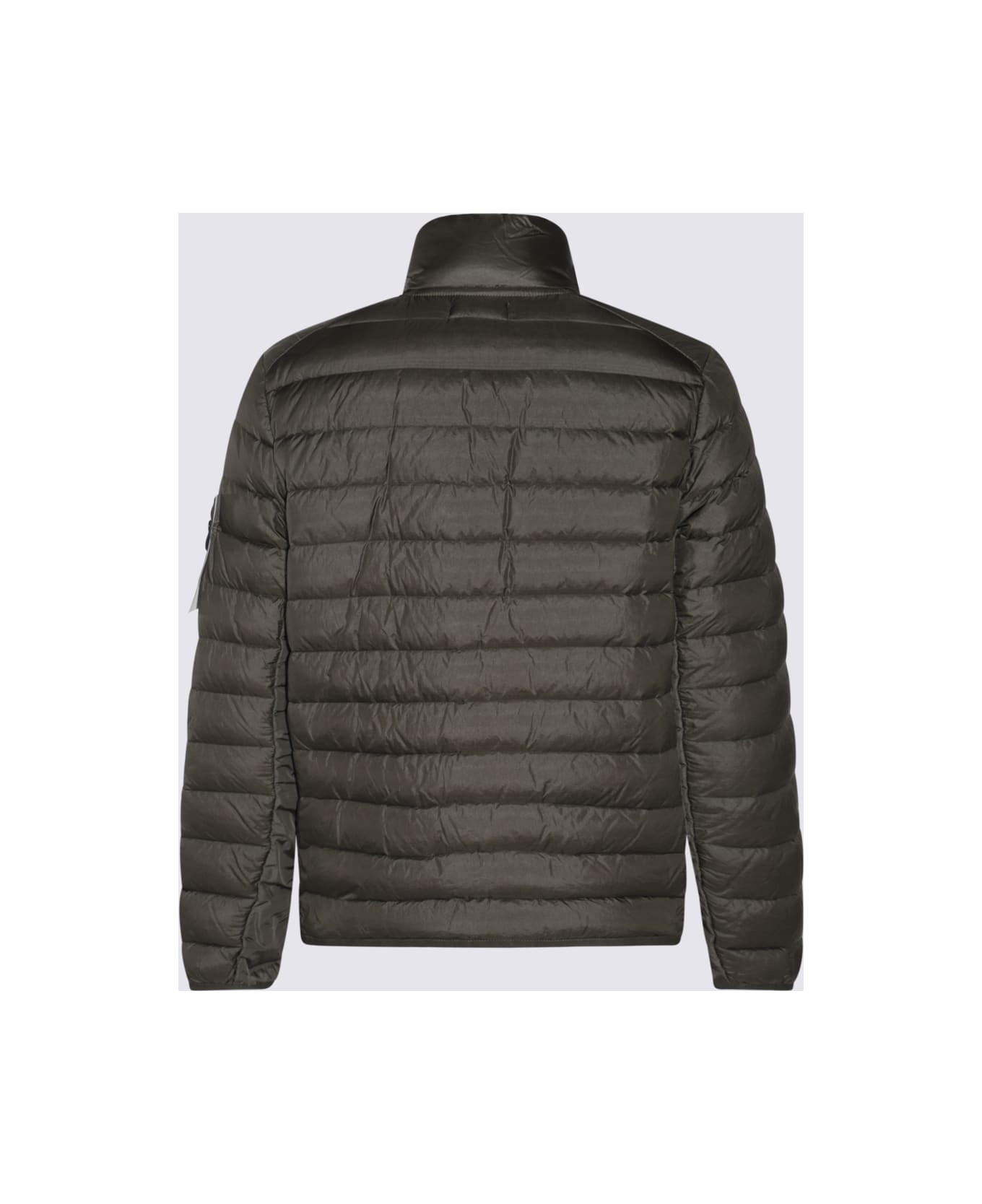 Stone Island Dark Green Down Jacket - ARMY GREEN