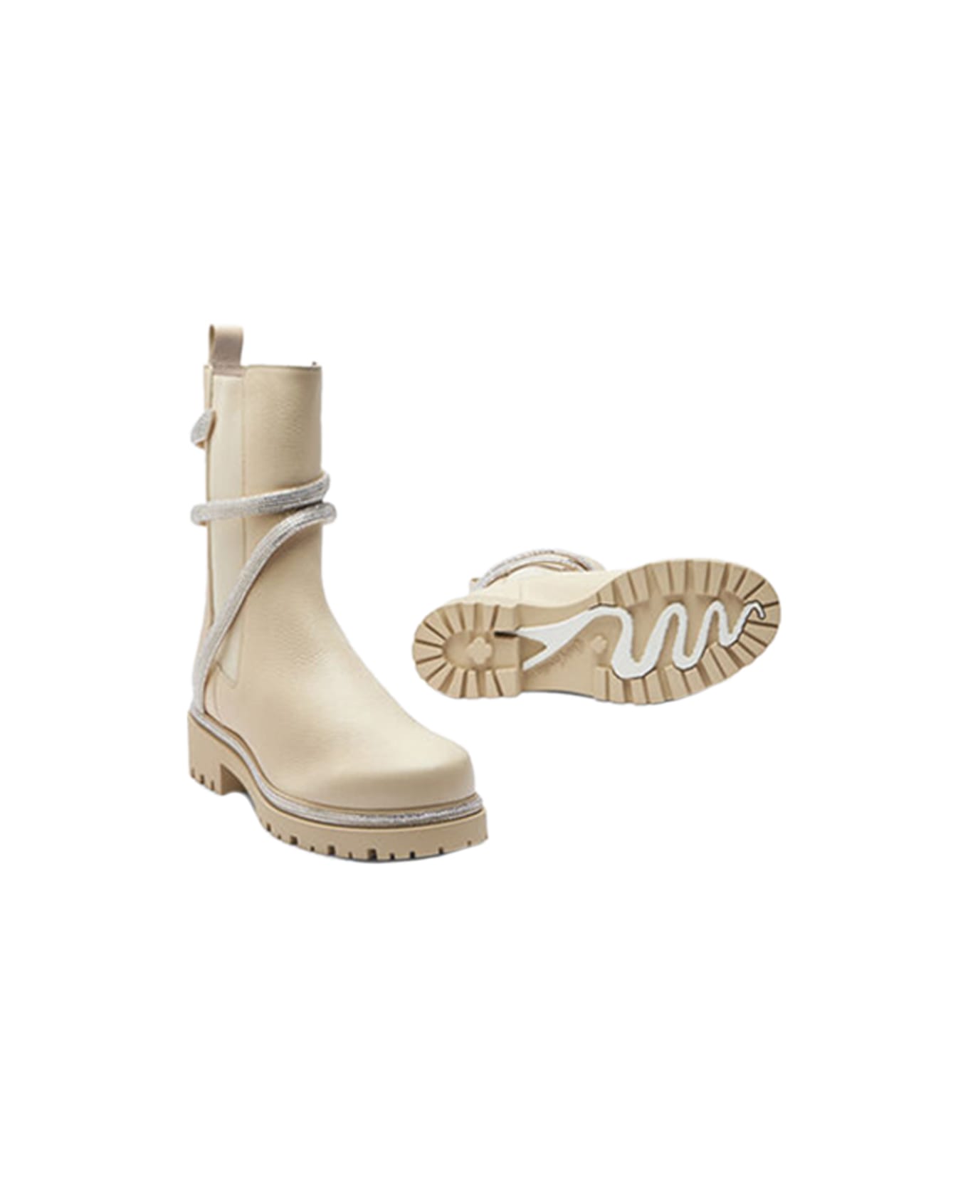 René Caovilla ''cleo'' Boots - White