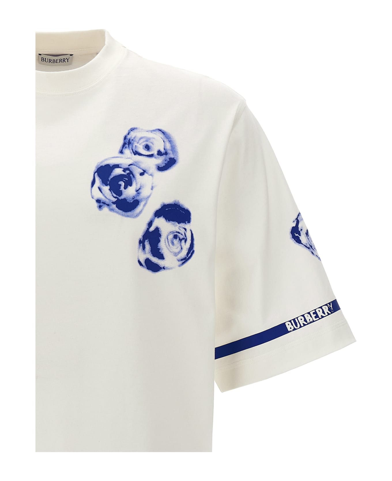 Burberry Printed T-shirt - White