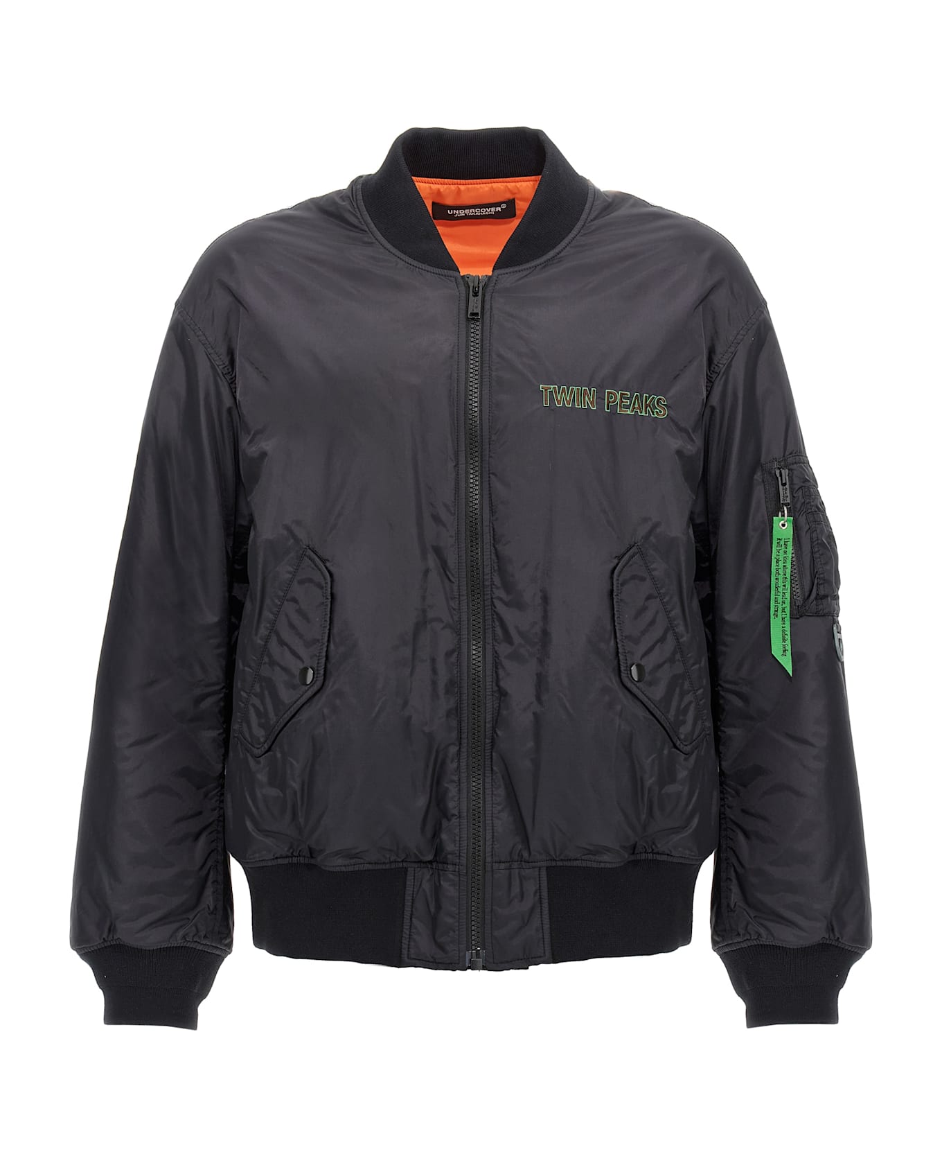 Undercover Jun Takahashi 'twin Peaks' Bomber Jacket - Black  