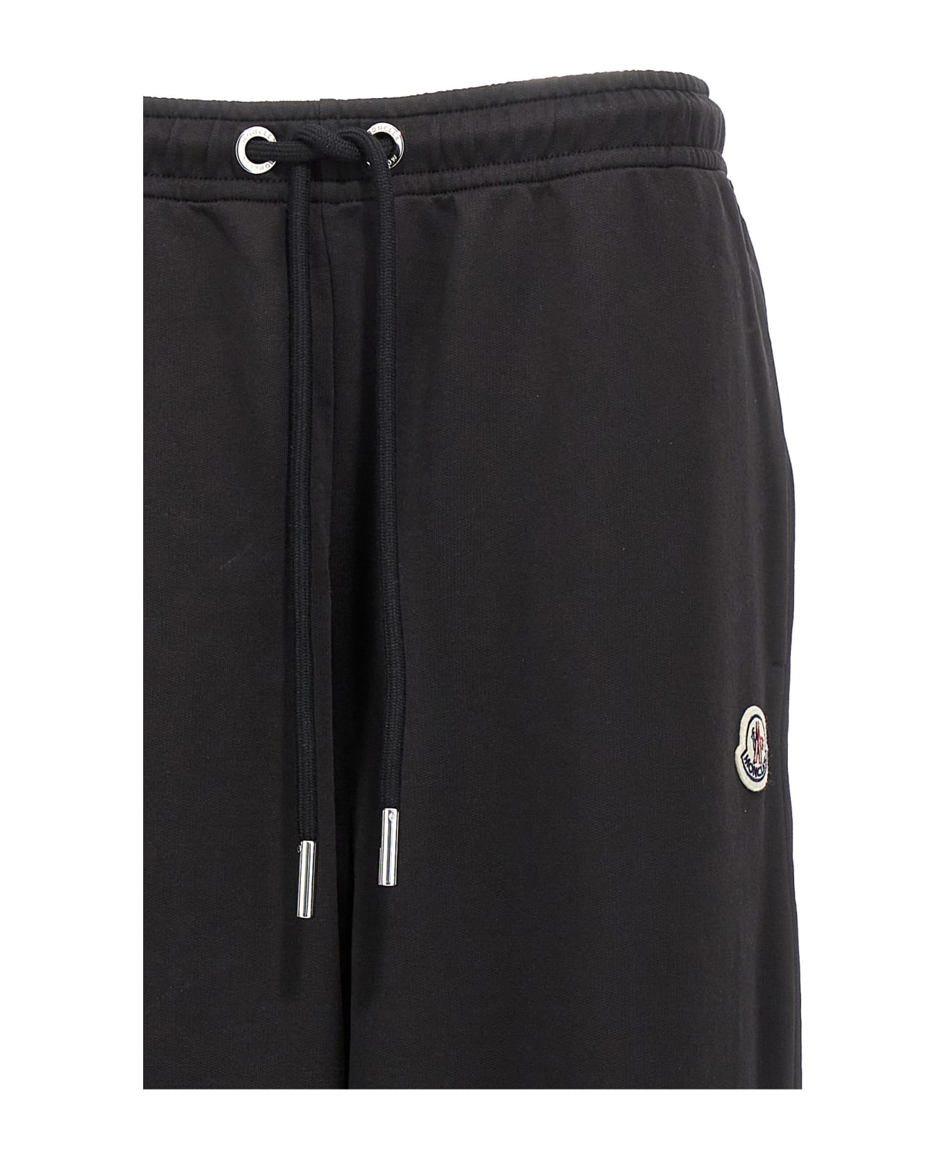 Moncler Logo Patch Sweatpants - Black  