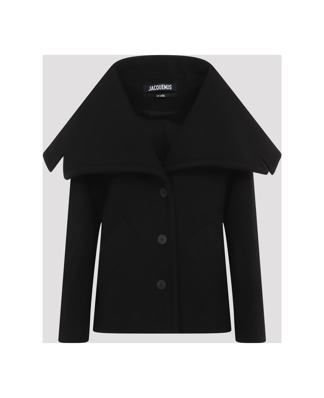 Jacquemus Le Caban Caruso Coat - Black