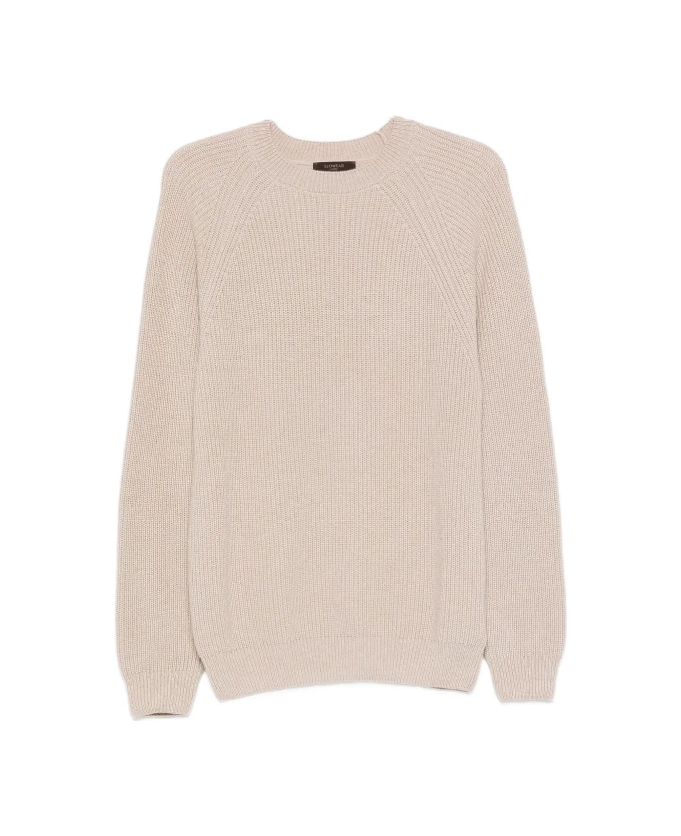 Zanone Roundneck Cashmere - Seashell