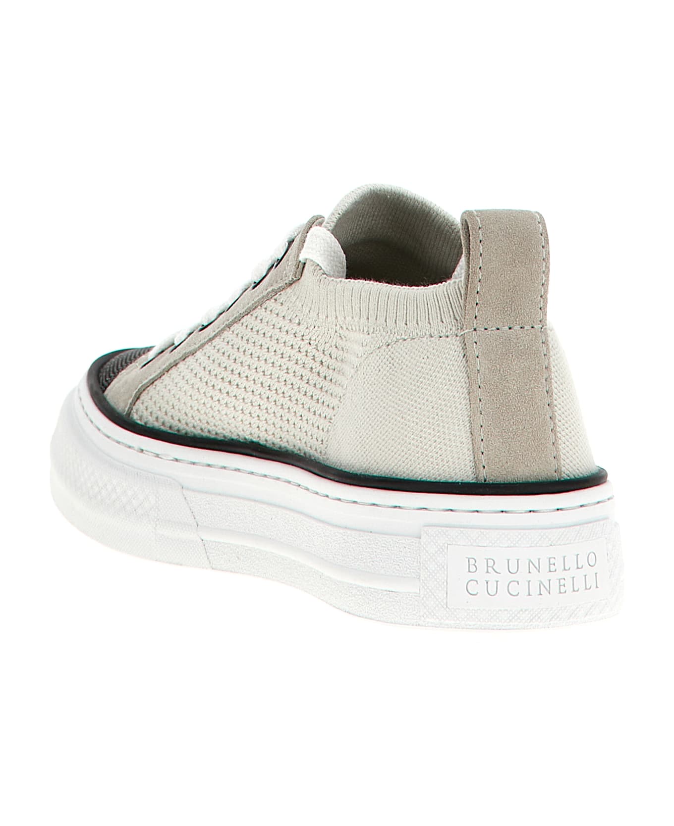Brunello Cucinelli Monile Knit Sneakers - Multicolor