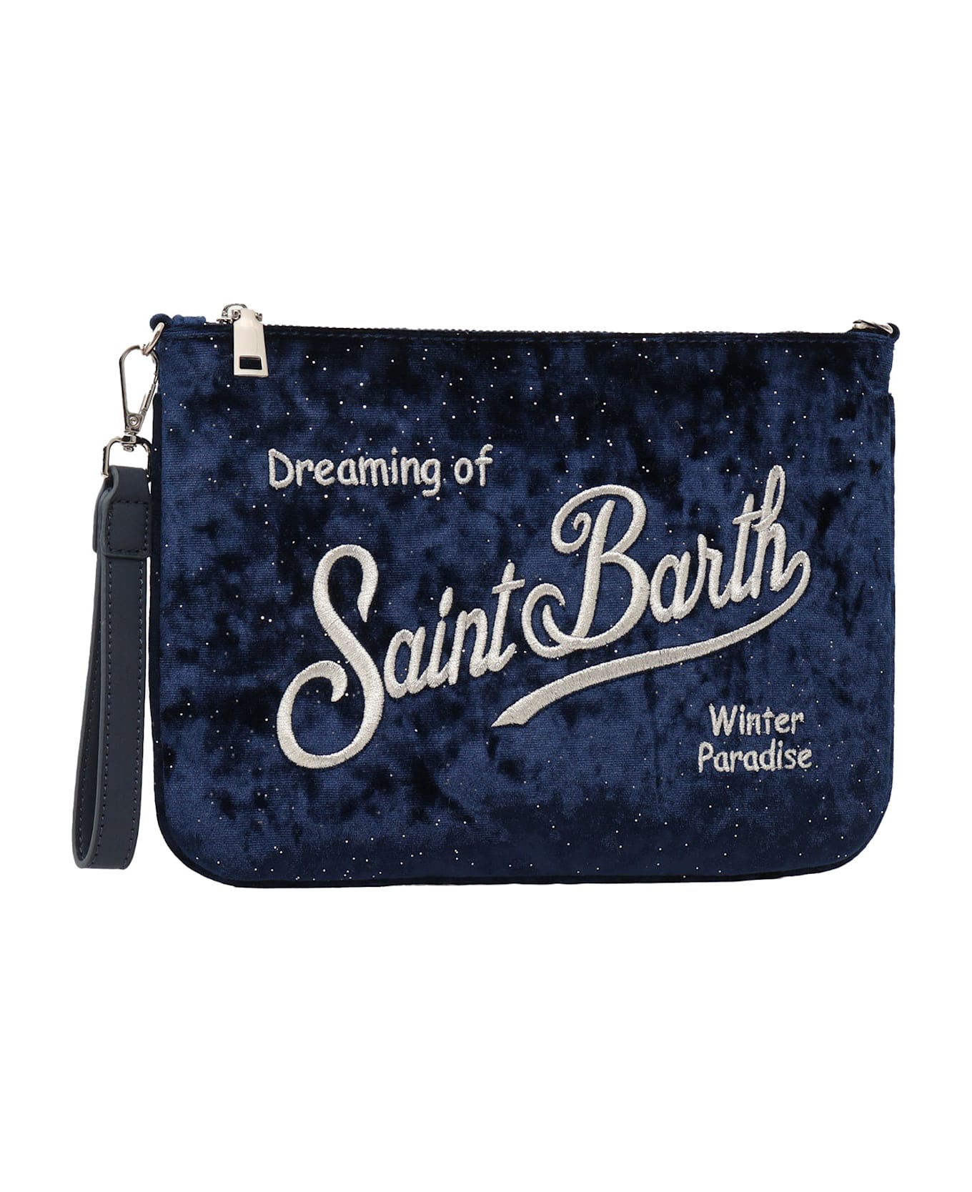 MC2 Saint Barth Winter Pochette With Shoulder Strap - BLUE