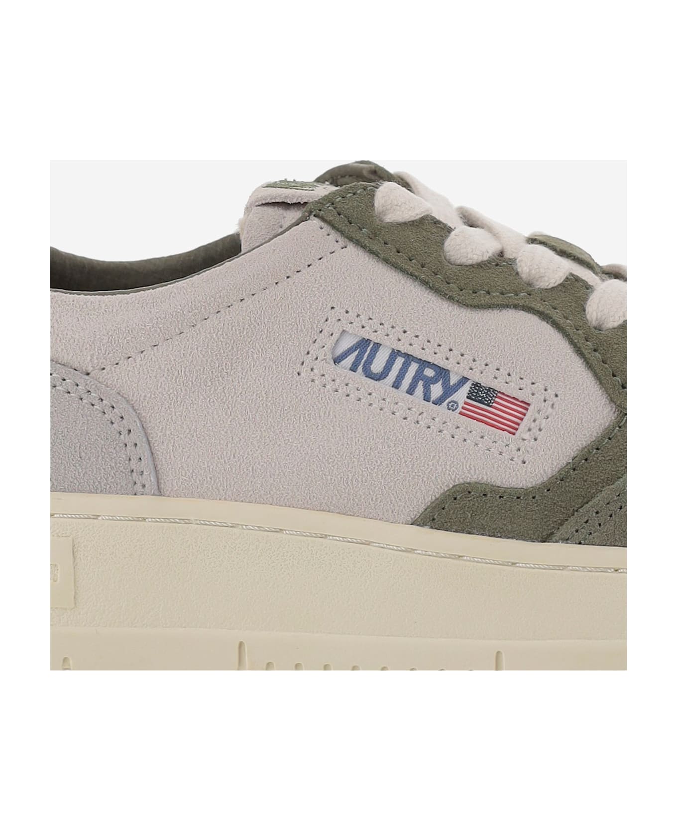 Autry Low Medalist Sneakers - Red