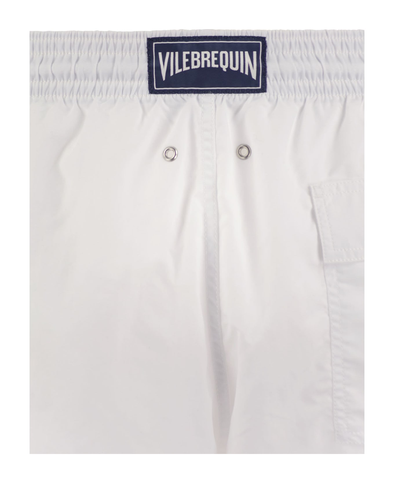 Vilebrequin Plain-coloured Beach Shorts - White