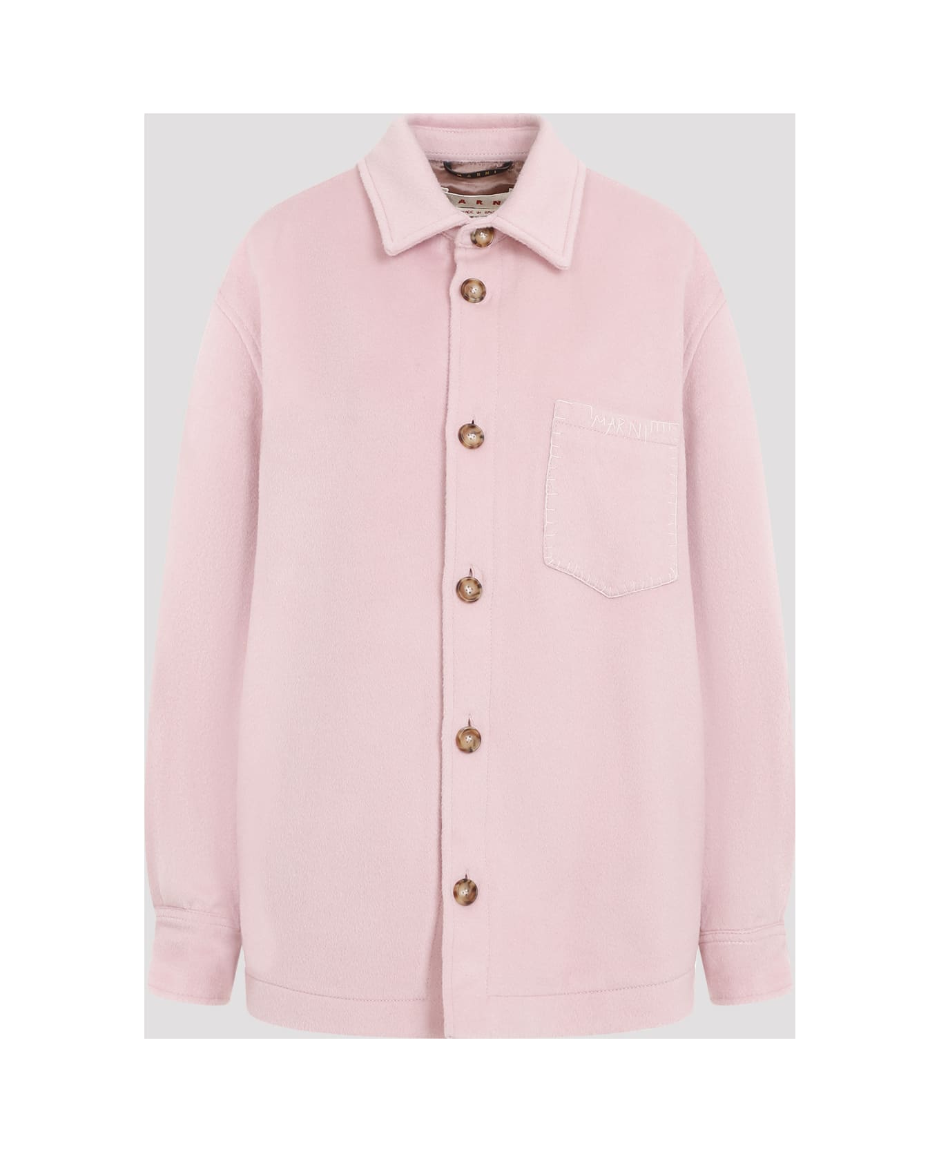 Marni Rose Wool Coat - Antique Rose