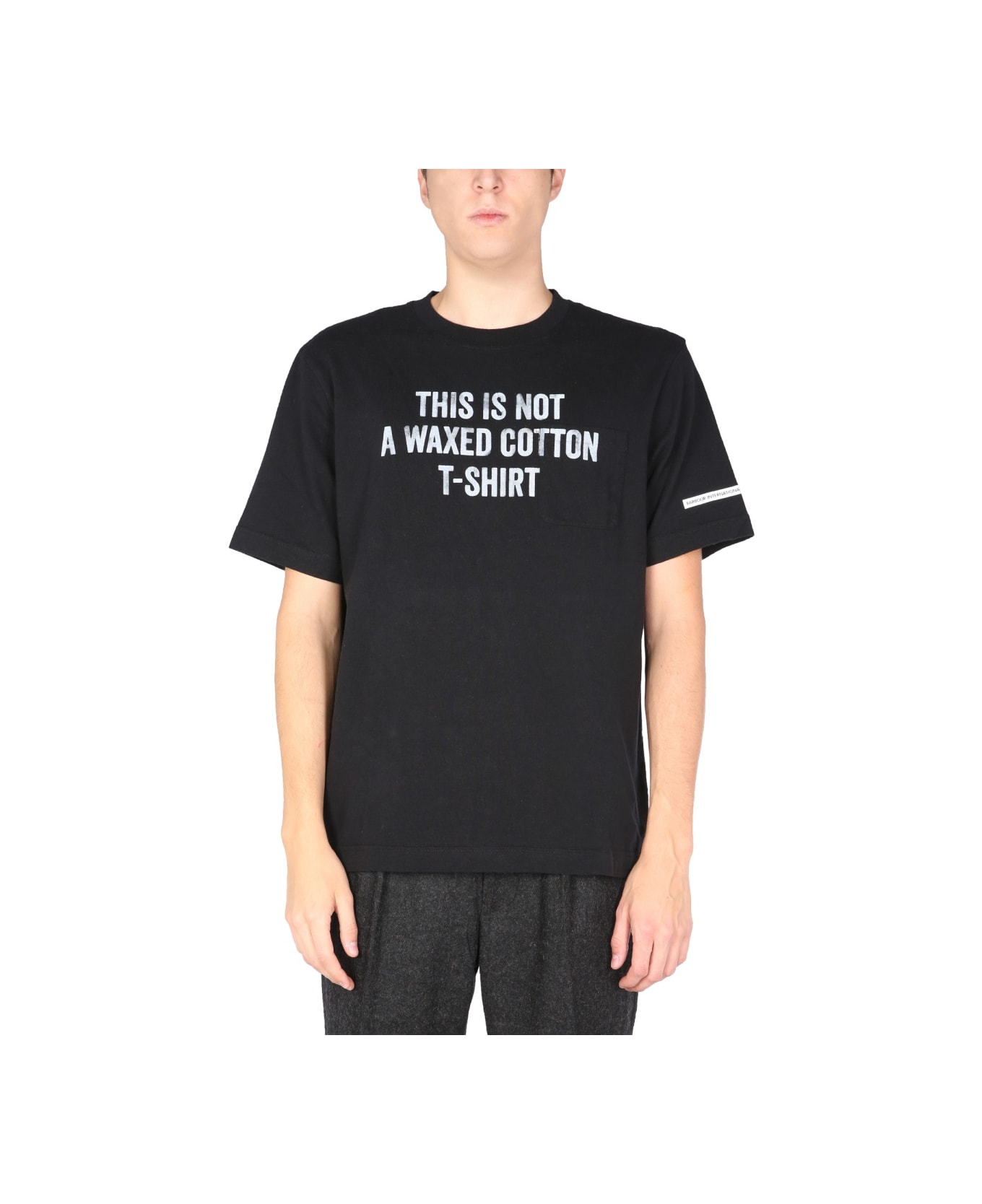 Barbour X Engineered Garments T-shirt - BLACK シャツ