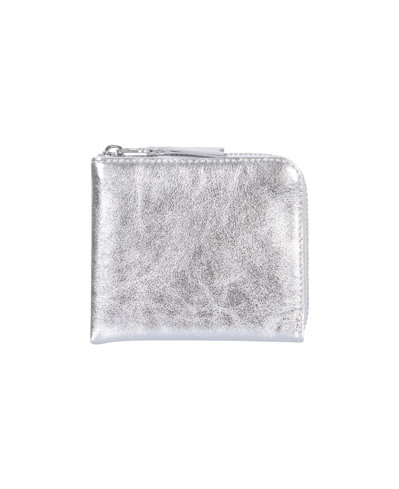 Comme des Garçons Wallet Portafoglio In Pelle - SILVER