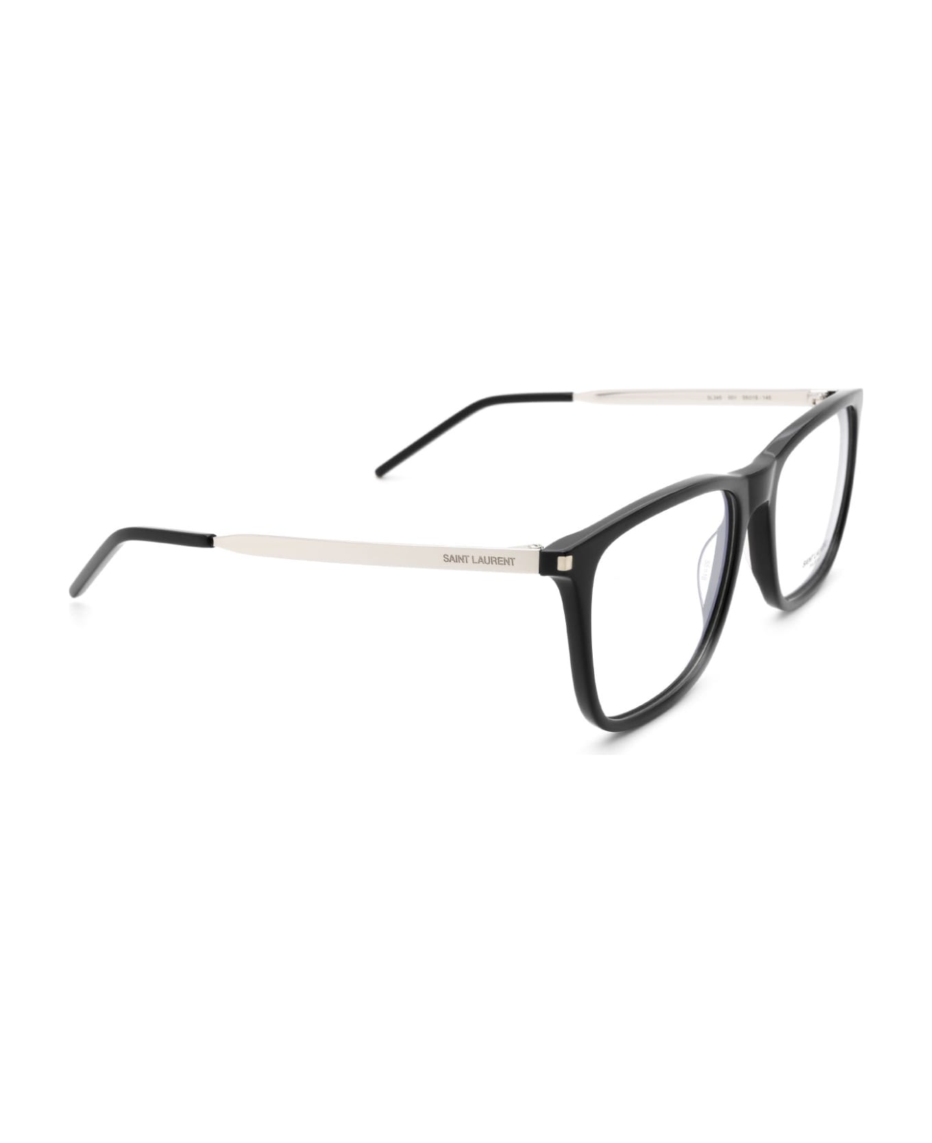Saint Laurent Eyewear Sl 345 Black Glasses - Black