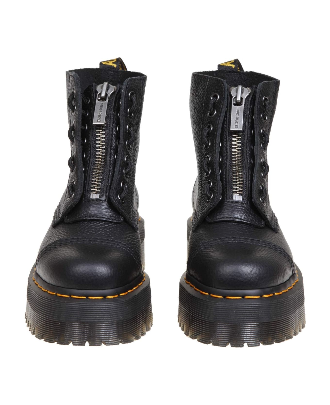 Dr. Martens Dr.martens Sinclair Boots In Black Leather - Black