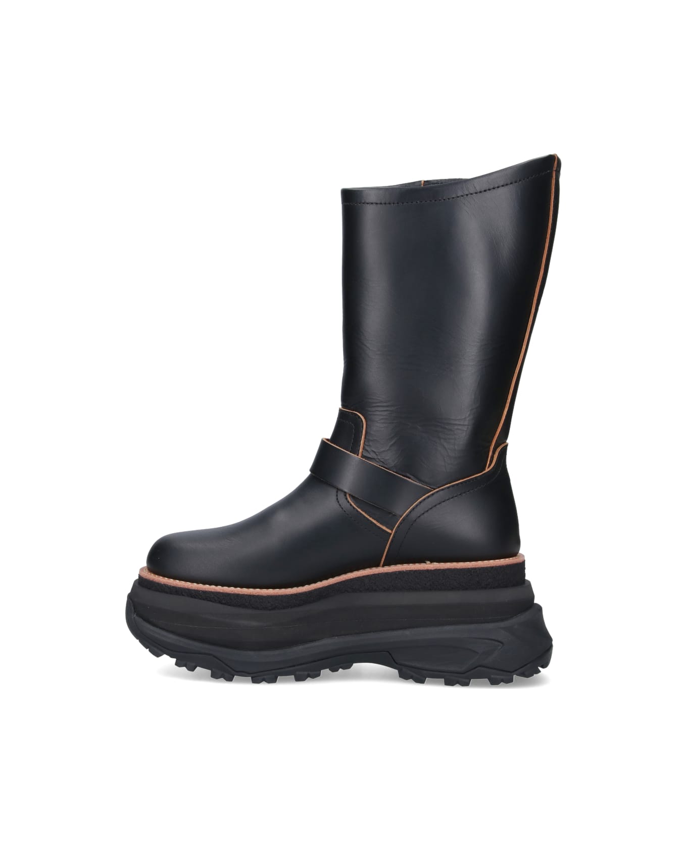Sacai 'flatform' Boots - Black  