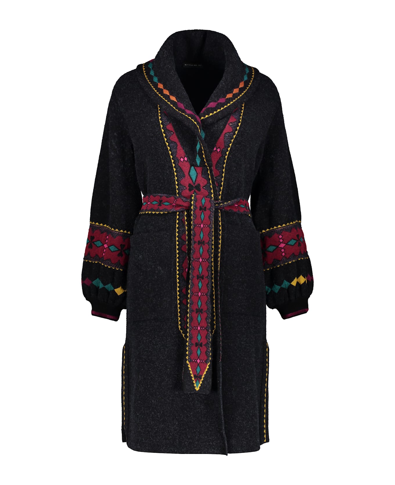 Etro Wool-blend Cardigan - black