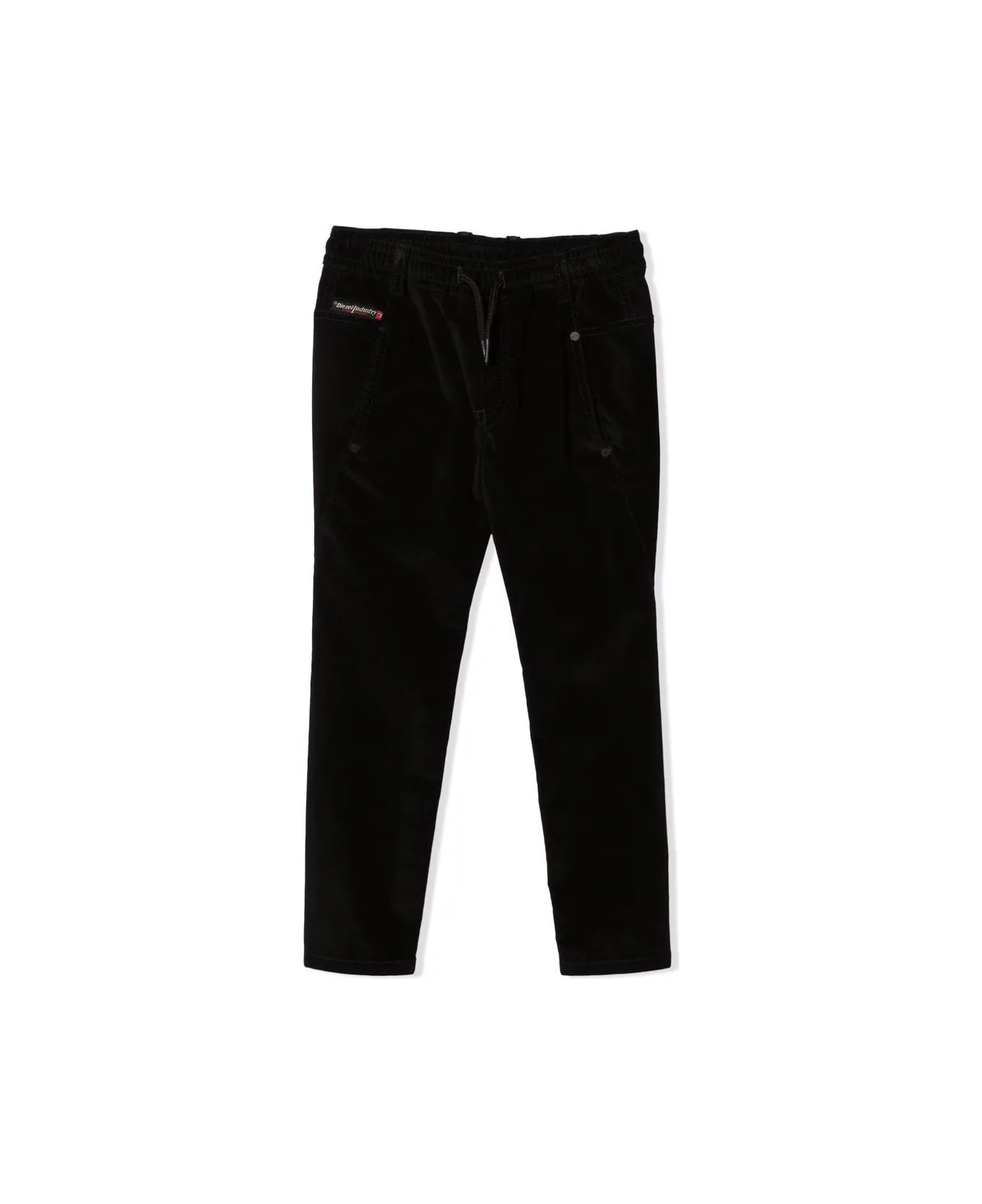 Diesel Tapered Trousers - Black ボトムス