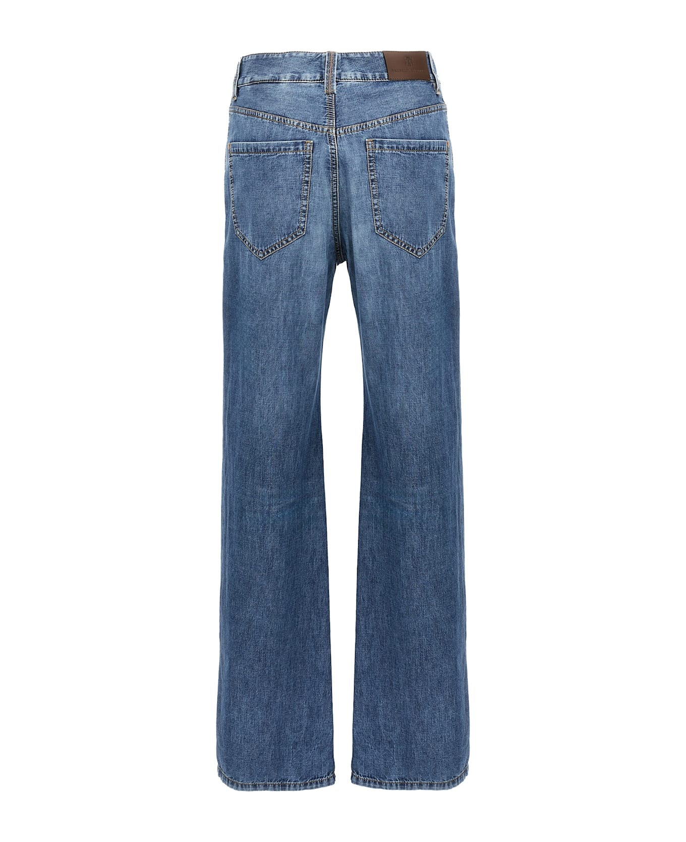 Brunello Cucinelli Straight Jeans - Blue