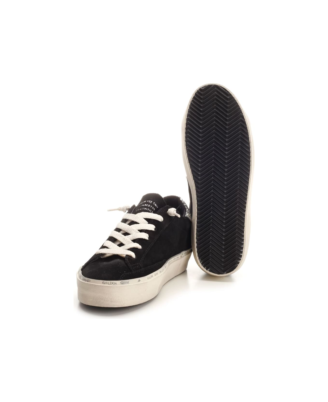 Golden Goose 
hi Star
 Sneaker - BLACK