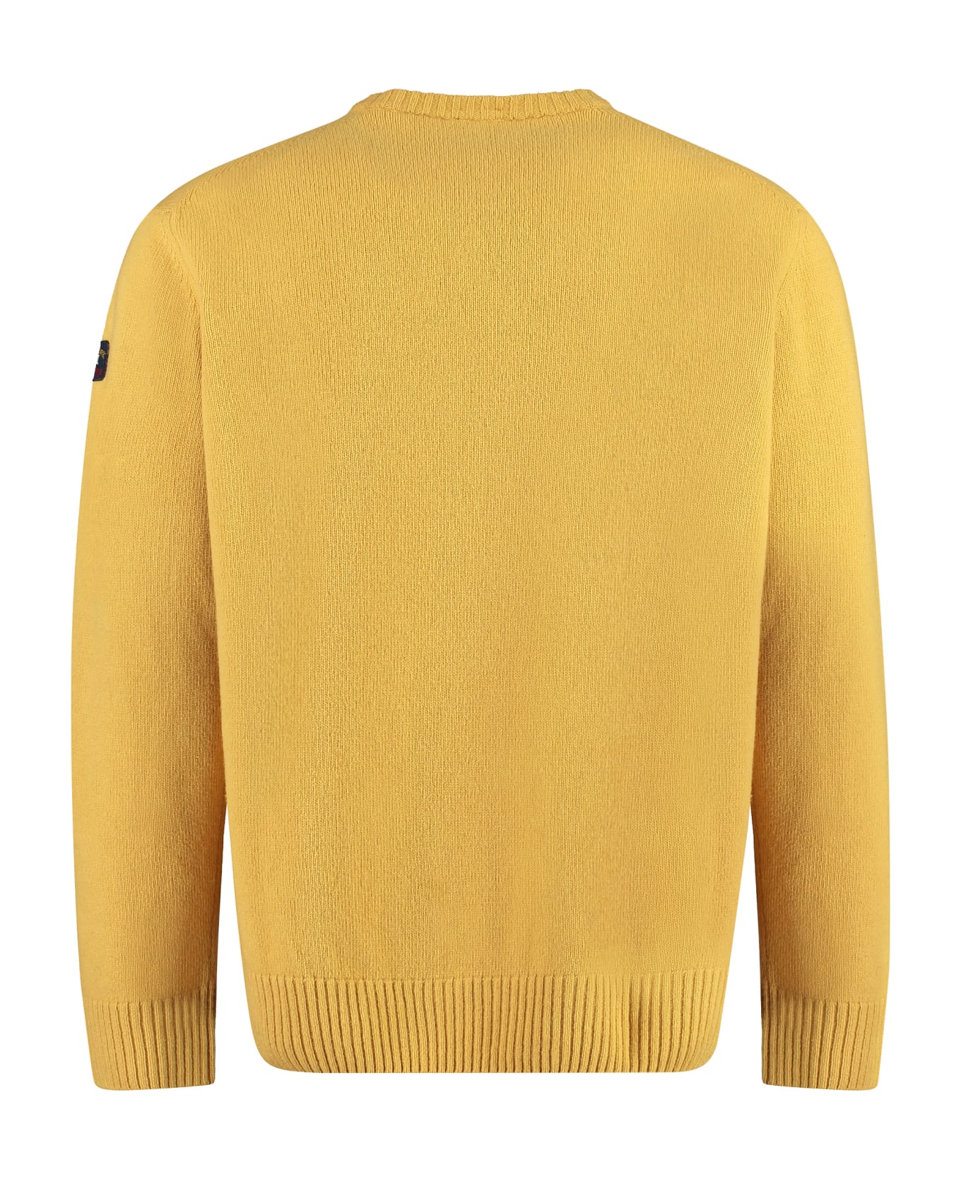 Paul&Shark Crew-neck Wool Sweater - Ocher ニットウェア