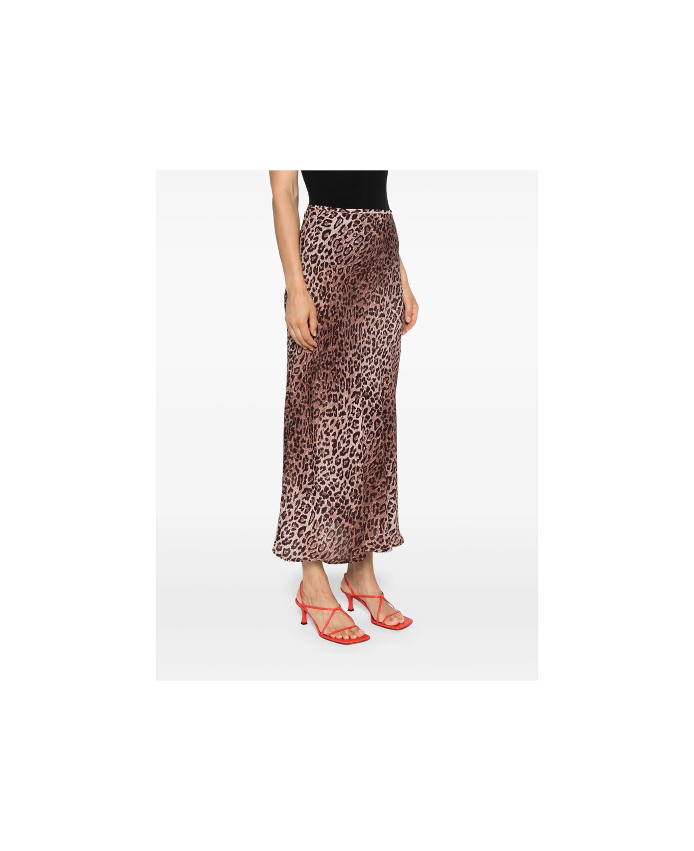RIXO Skirt - BROWN
