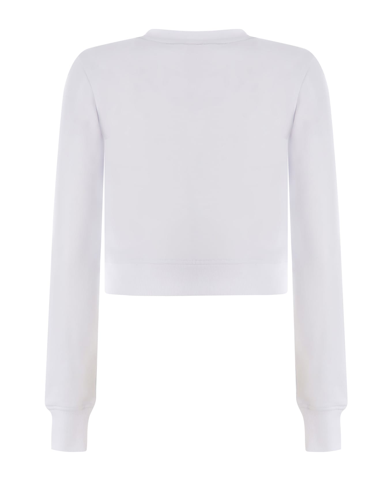 Diesel Sweatshirt Diesel "f-slimmy-od" Made Of Cotton Blend - Bianco フリース