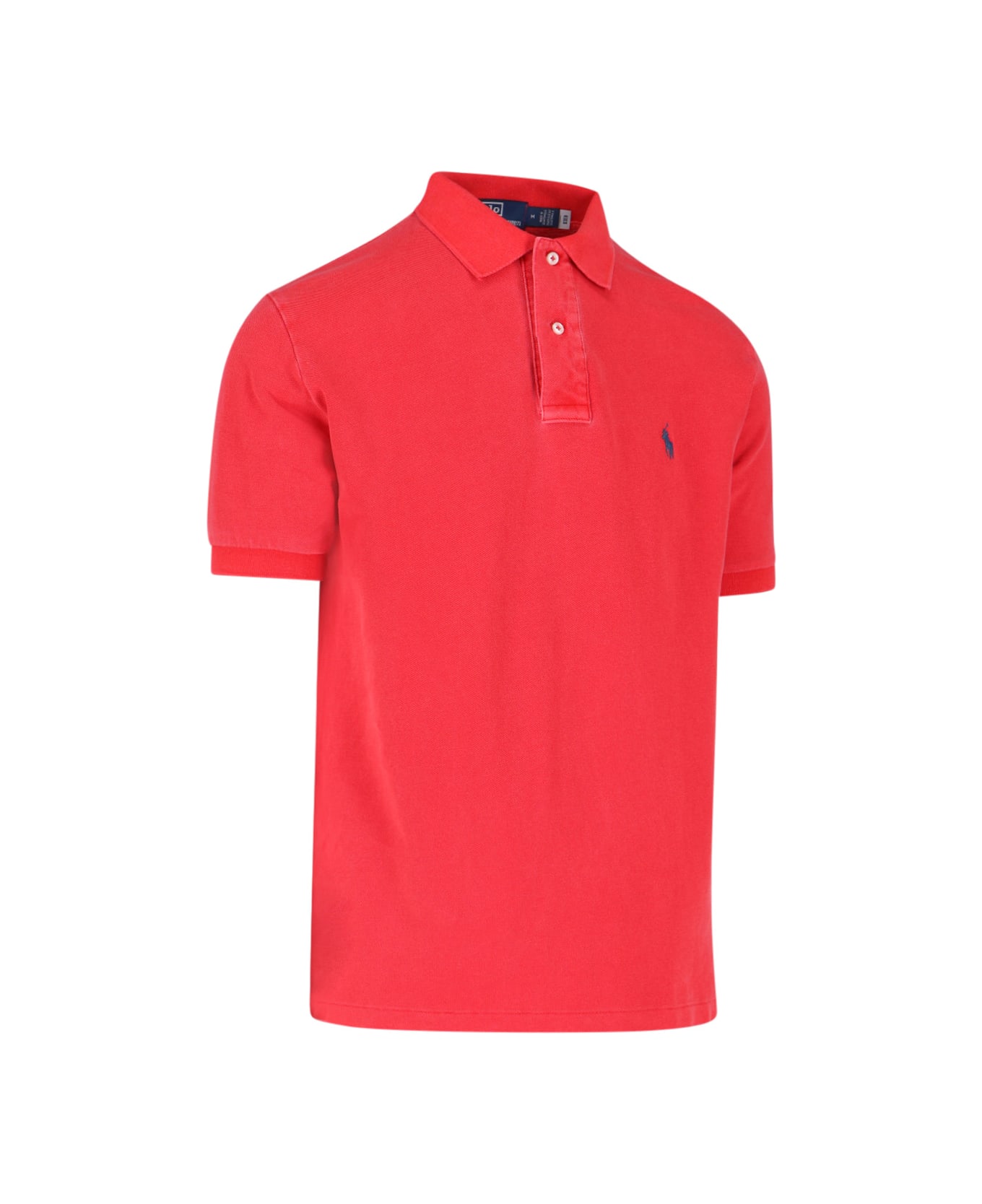 Polo Ralph Lauren Embroidered Logo Polo Shirt - Red