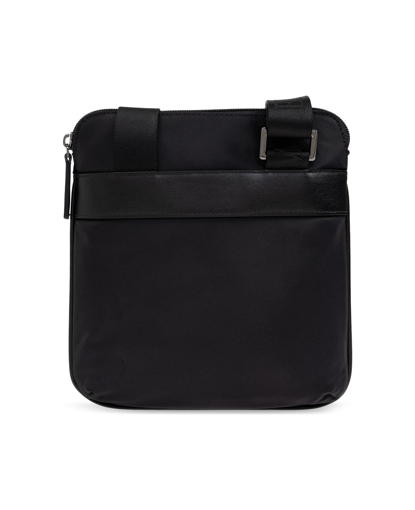 Emporio Armani Shoulder Bag With Logo - Black