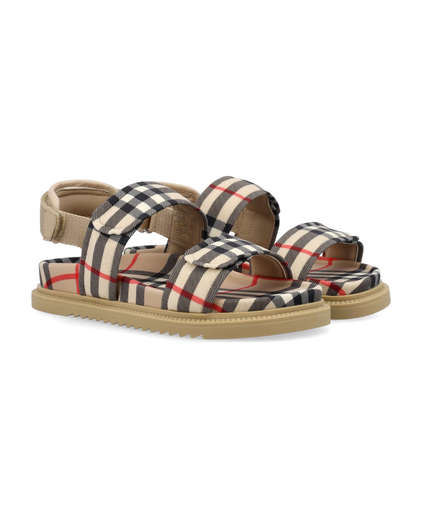 Burberry Check Sandals - ARCHIVE BEIGE IP CHK シューズ