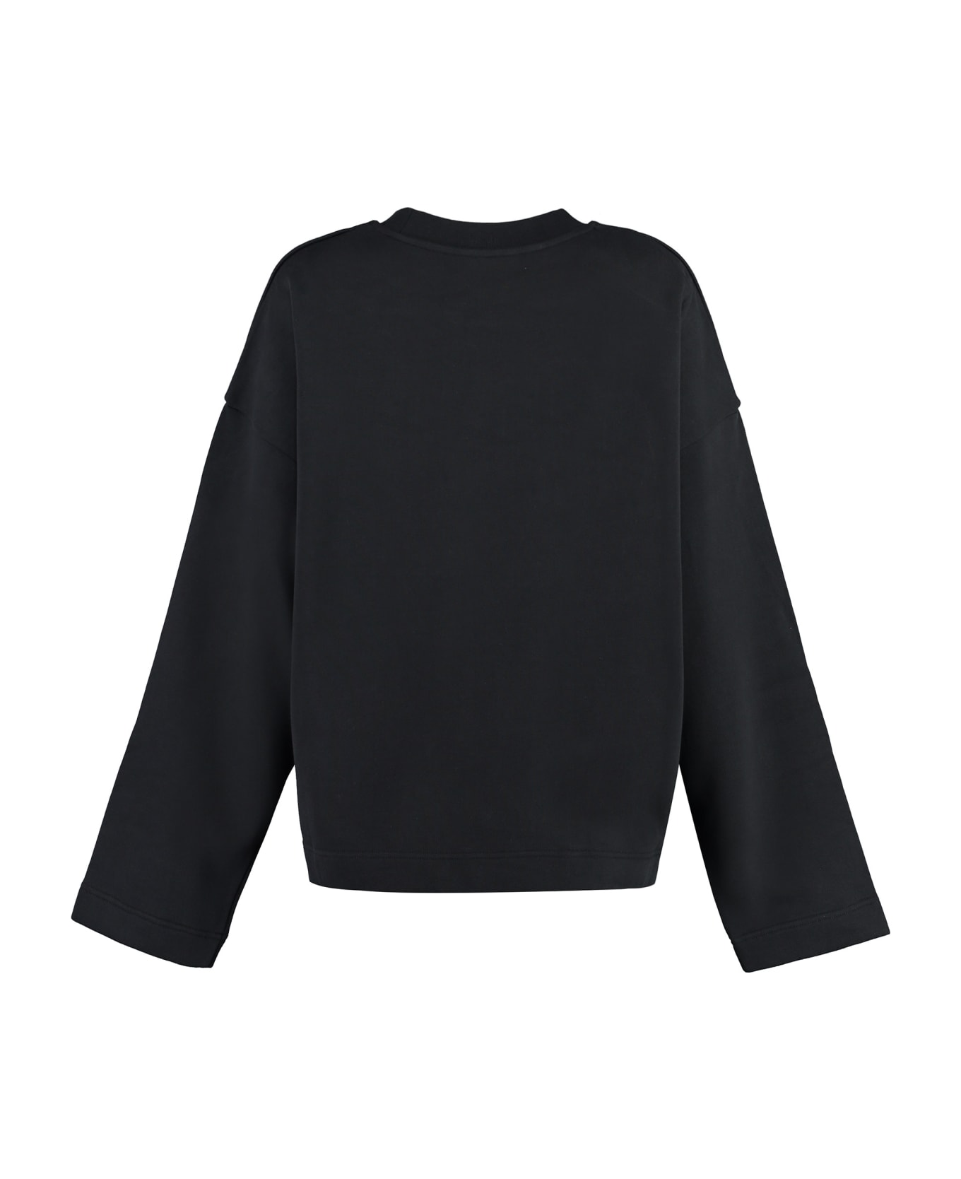 Moncler Cotton Crew-neck Sweatshirt - black