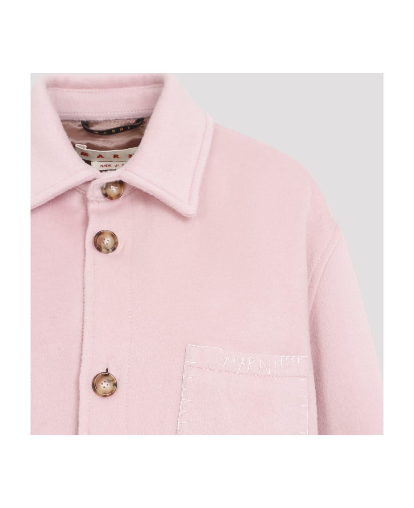Marni Rose Wool Coat - Antique Rose